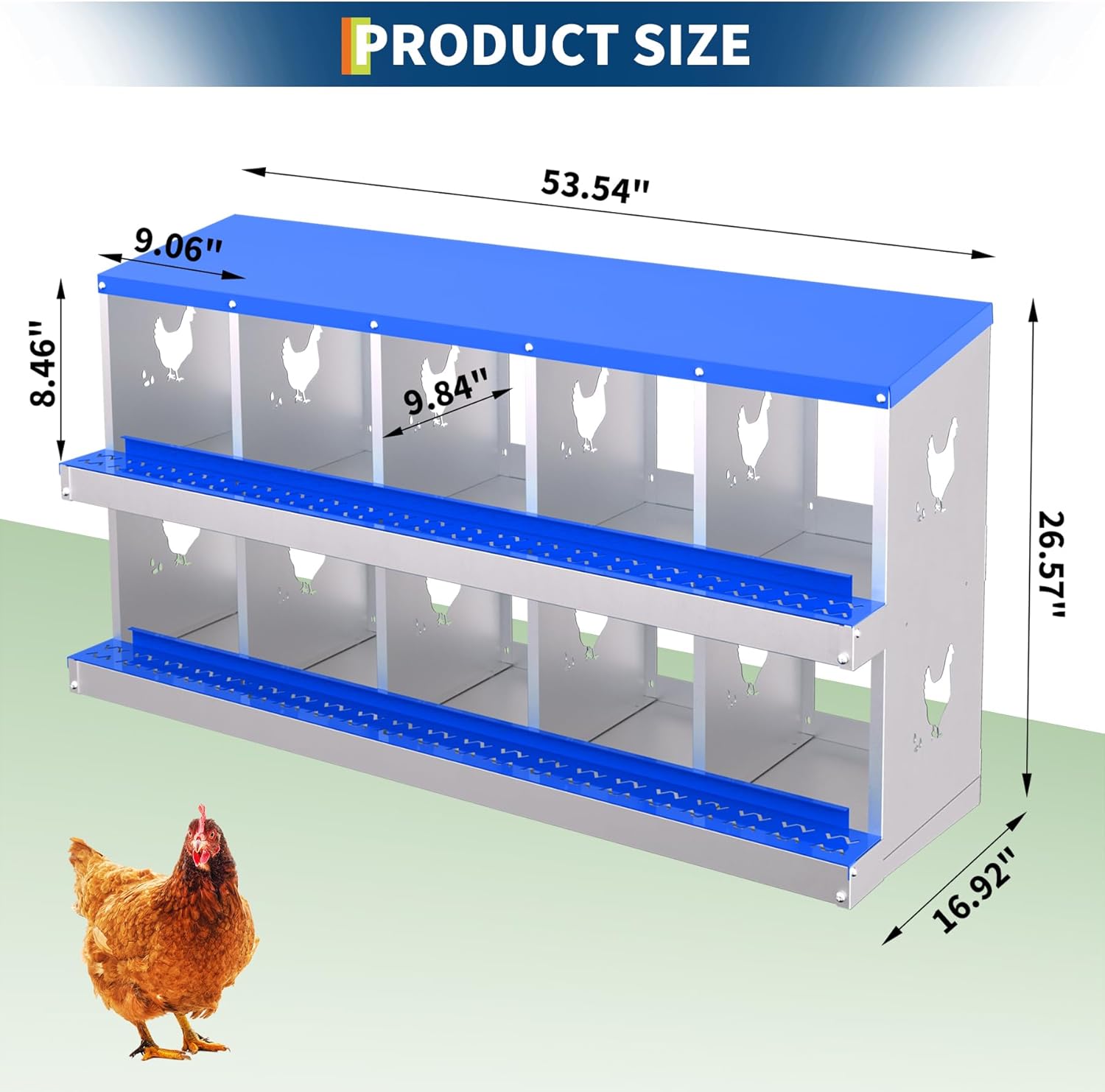 Qeetex WLS-PPG-33LQDDBV Chicken-Coops-Rabbit-Hutches - View #3