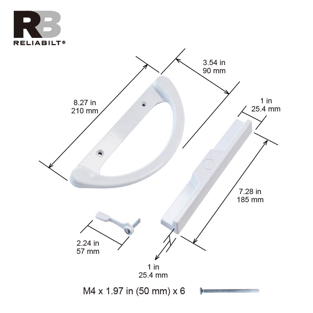 RELIABILT 34180PHCLG Sliding-Patio-Door-Handles - View #3