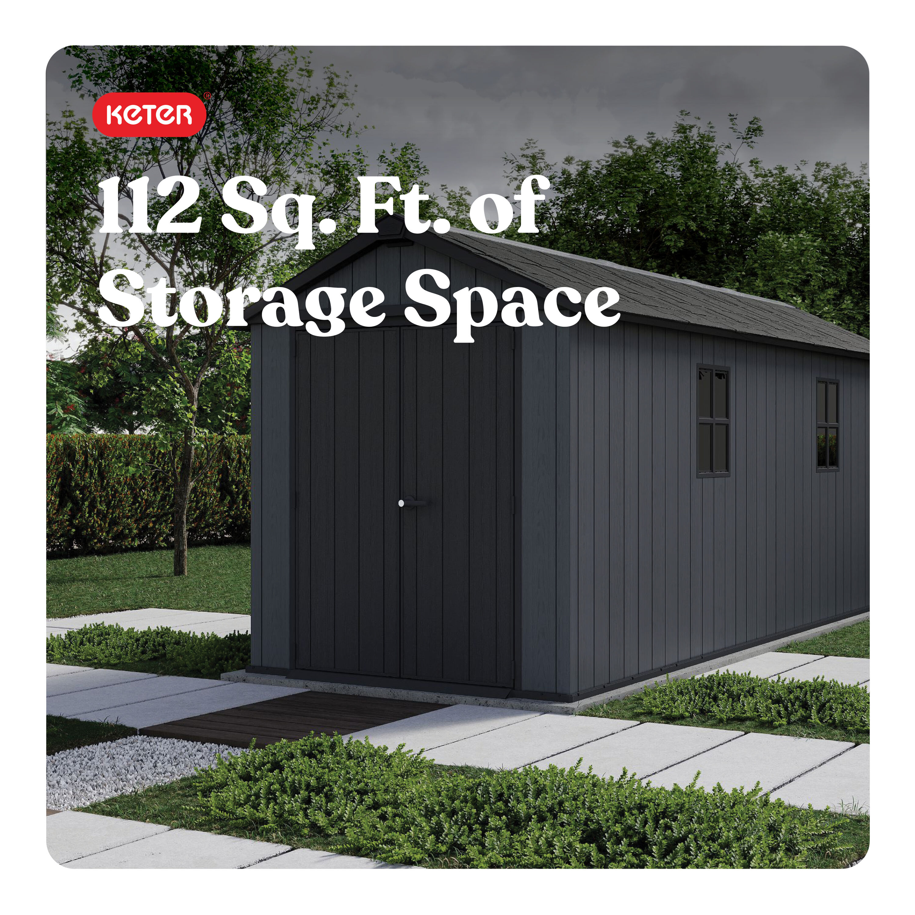 Keter 260212 Vinyl-Resin-Storage-Buildings - View #14