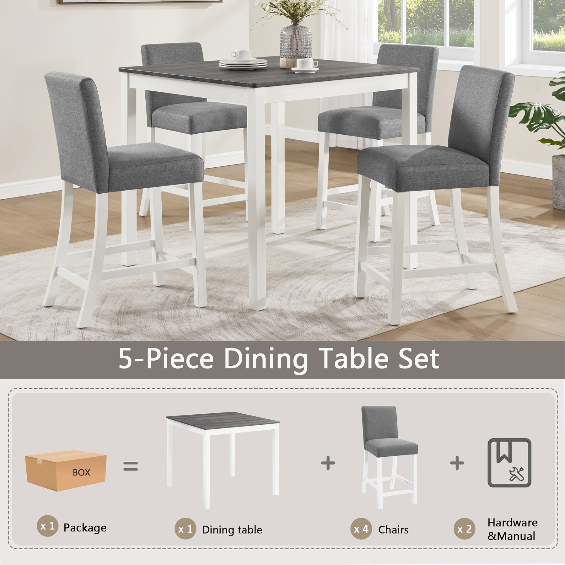 SINOFURN SYA330152BN Dining-Sets - View #5