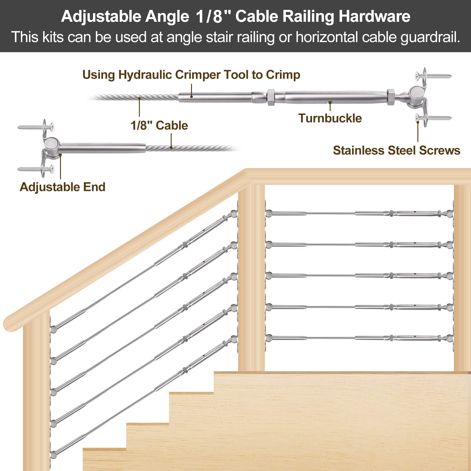 Misopily LMS0710M051 Stair-Railing-Kits - View #4