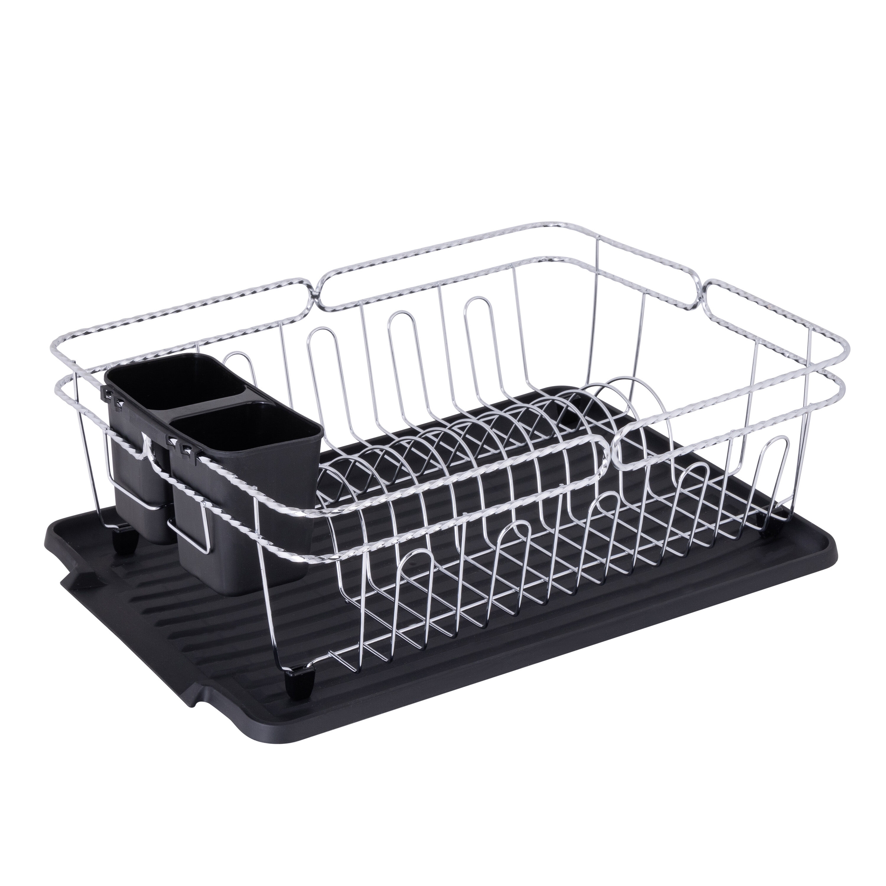 Envision Home Dish Drying Mat XL (Black)