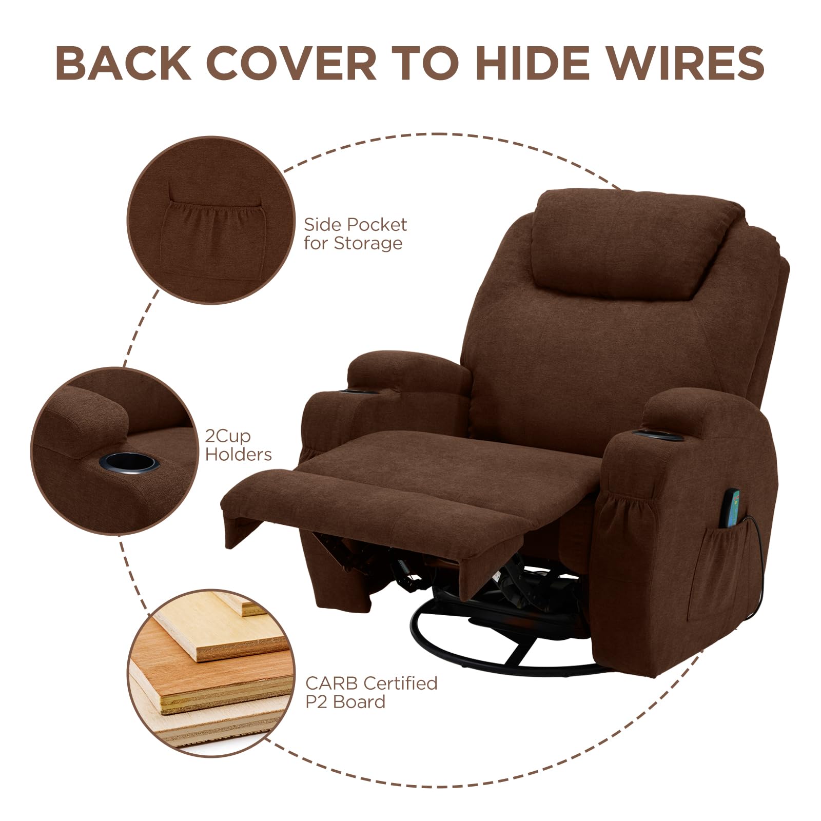 AECOJOY 13003UCO-LS01 recliners - View #3