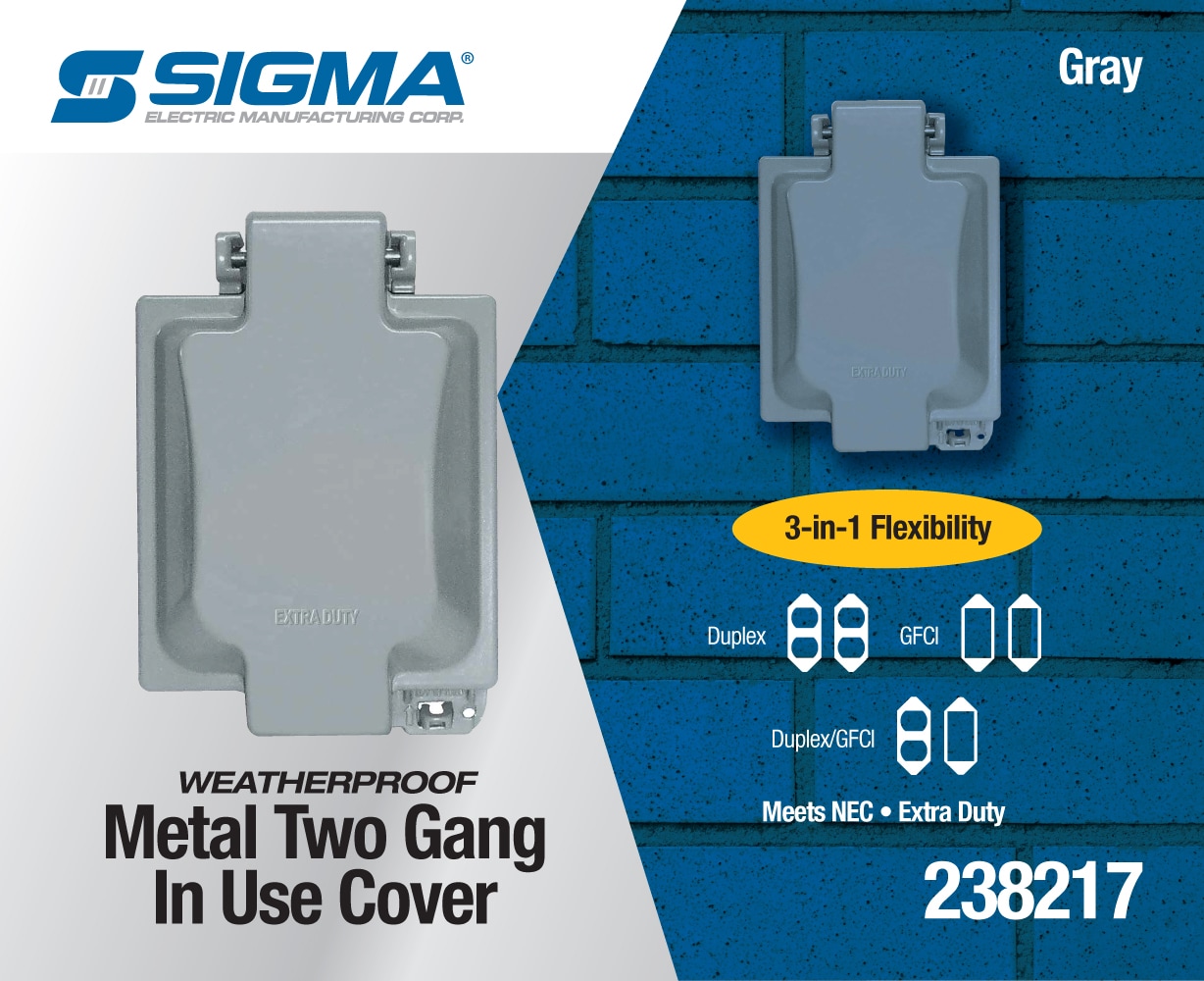 Sigma Engineered Solutions 14437 Electrical-Box-Covers - View #3