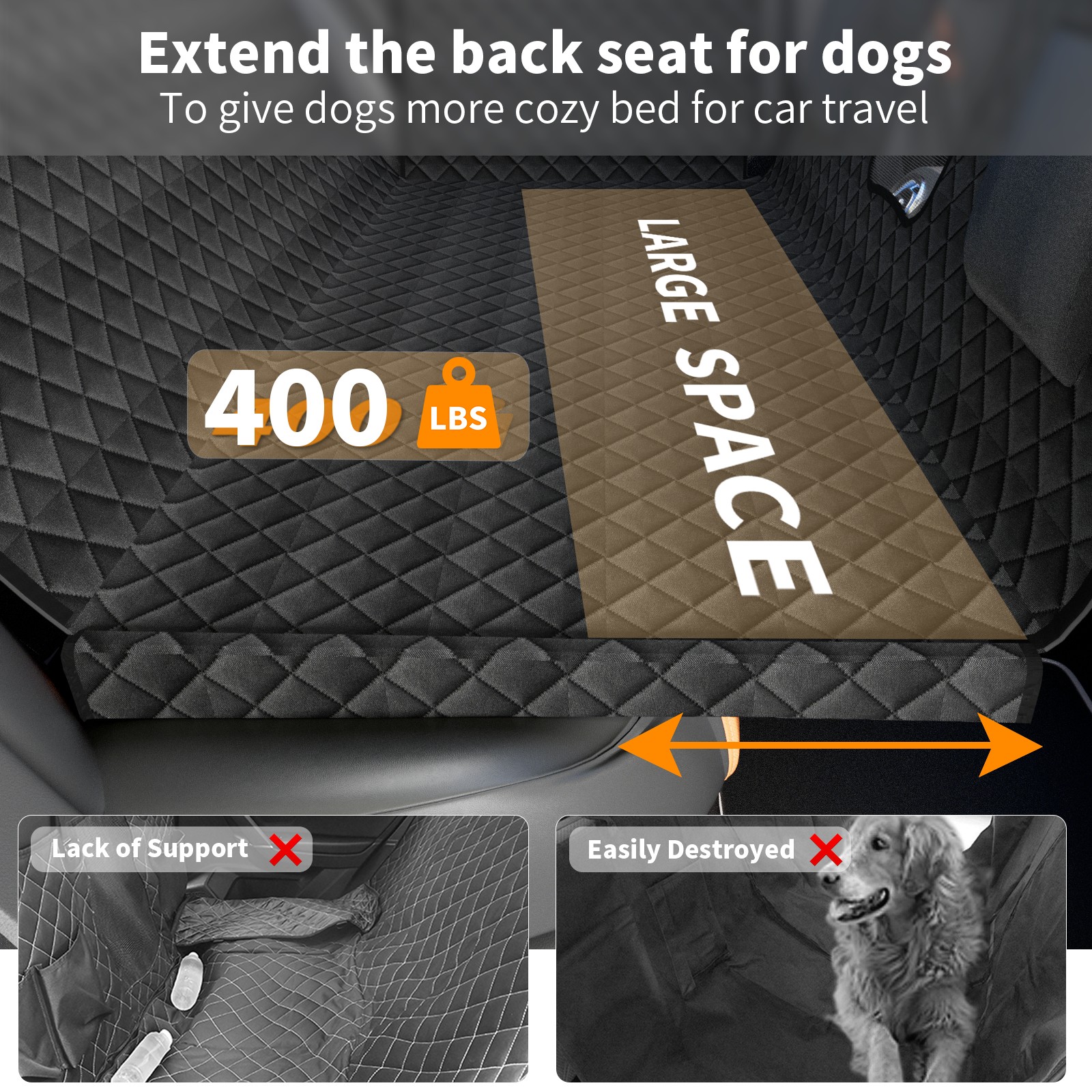 LOVMOR SF-R-GCD-MBK Dog-Car-Seats - View #5