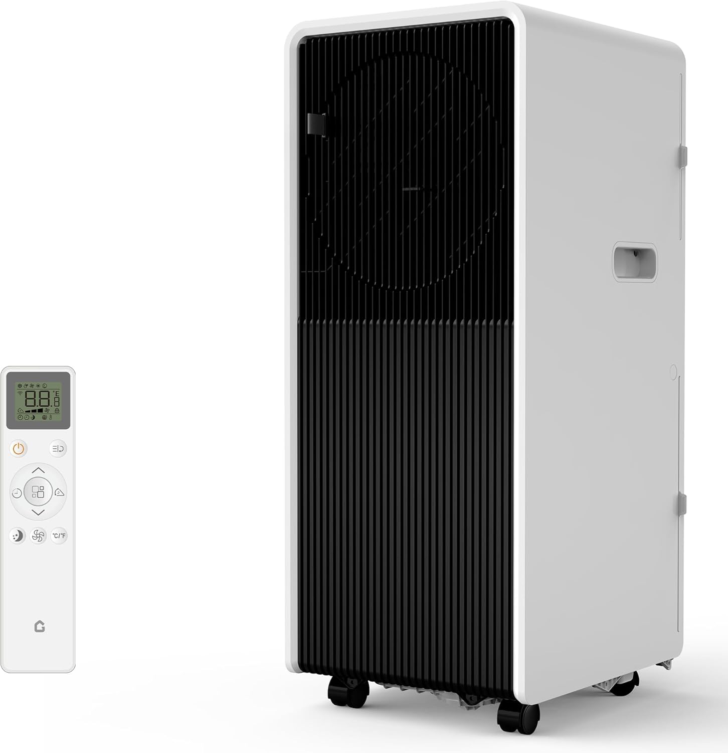 Garvee 14000 BTU Portable Air Conditioner 3-in-1 Quiet AC Unit Cools Up to 750 Sq.Ft Dehumidifier Fan Modes Remote Control 24h Timer Easy Install for Bedroom Living Room Office