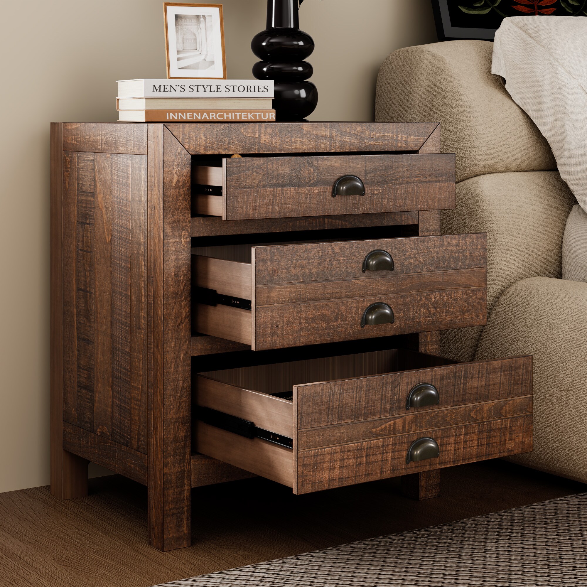 JIMSMAISON JMBBNS27BRO nightstands - View #3