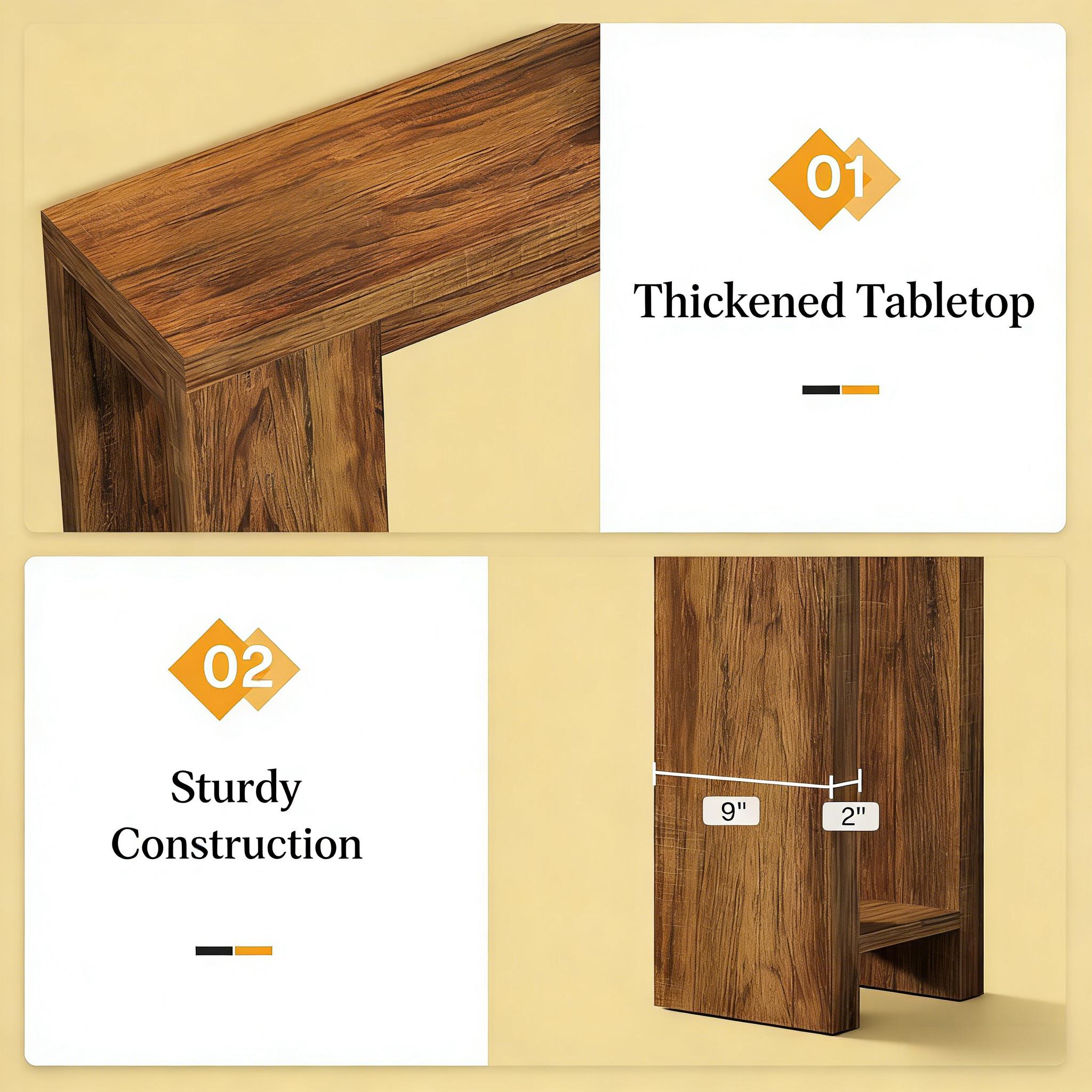 Tinyhomie LW-Y-OR-8363 Console-Sofa-Tables - View #6