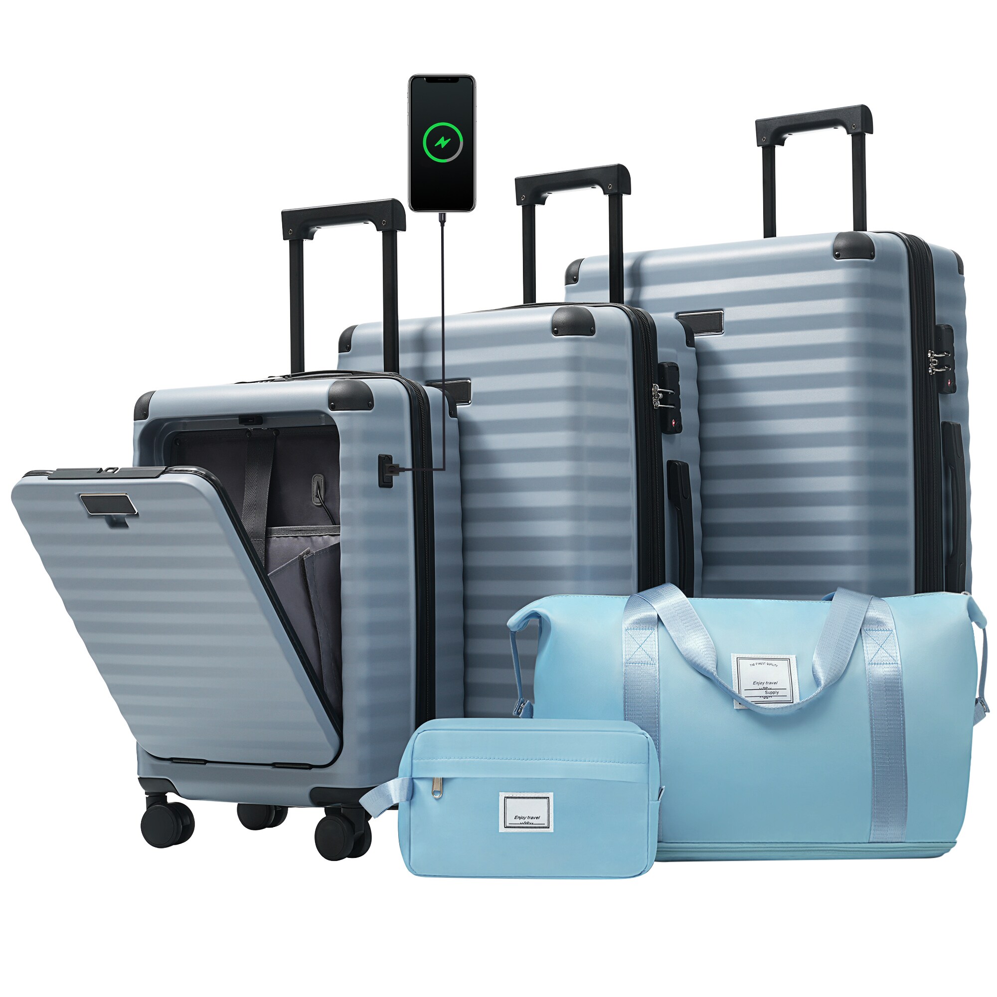SINOFURN SYD9600011LB Luggage-And-Luggage-Sets - View #4