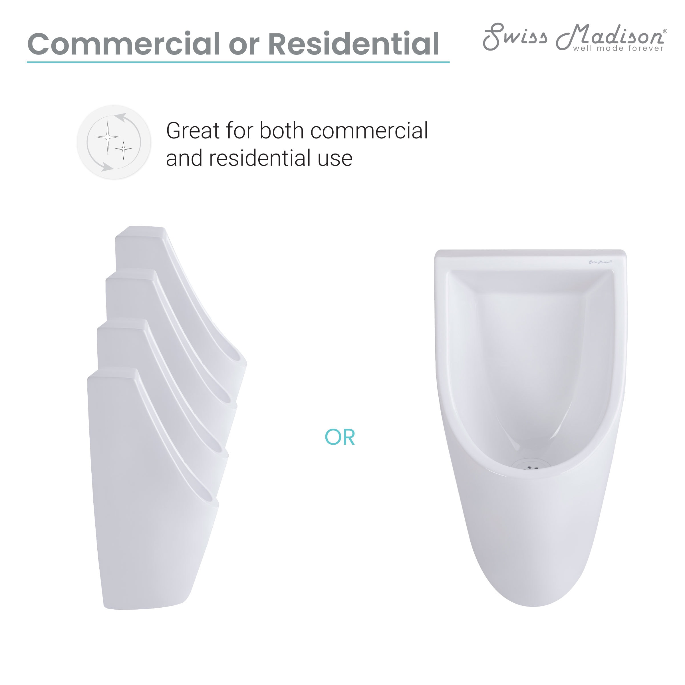 Swiss Madison SM-25-UTLAU03WH urinals - View #7