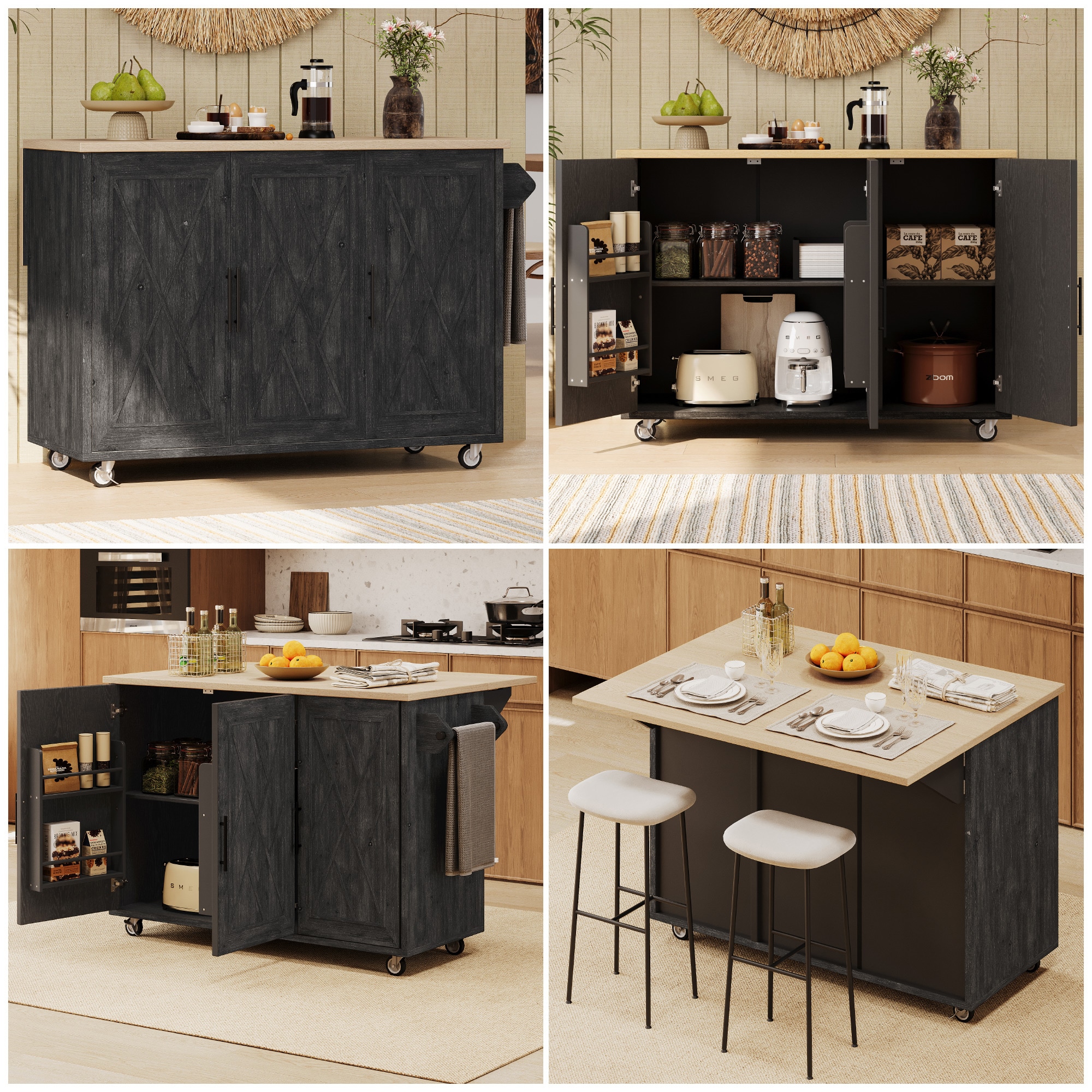 SINOFURN SYA010292BK Kitchen-Furniture - View #14