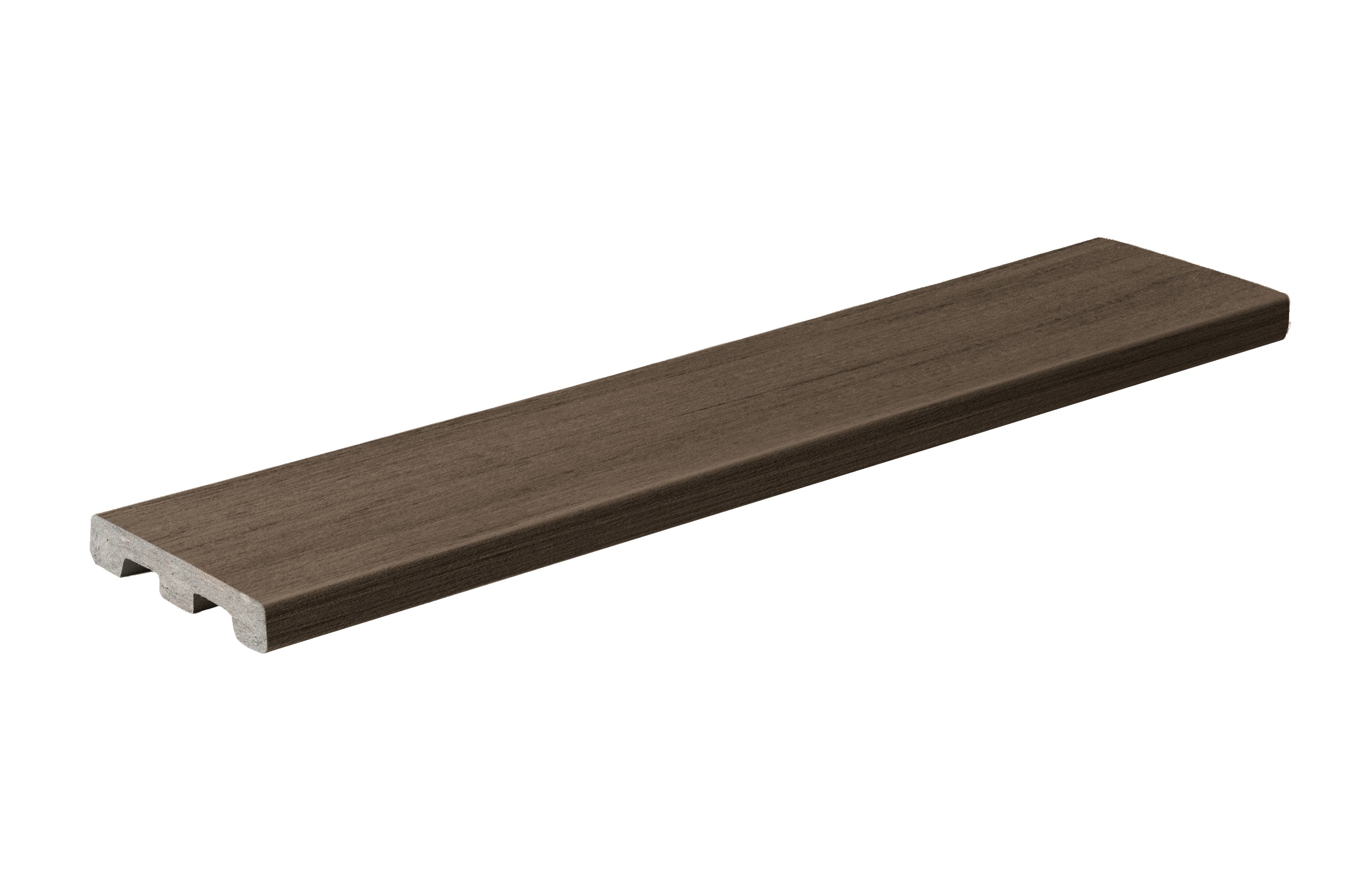 Prime+ 5/4-in x 6-in x 20-ft Dark Cocoa Square Composite Deck Board in Brown | - TimberTech PR5420DC