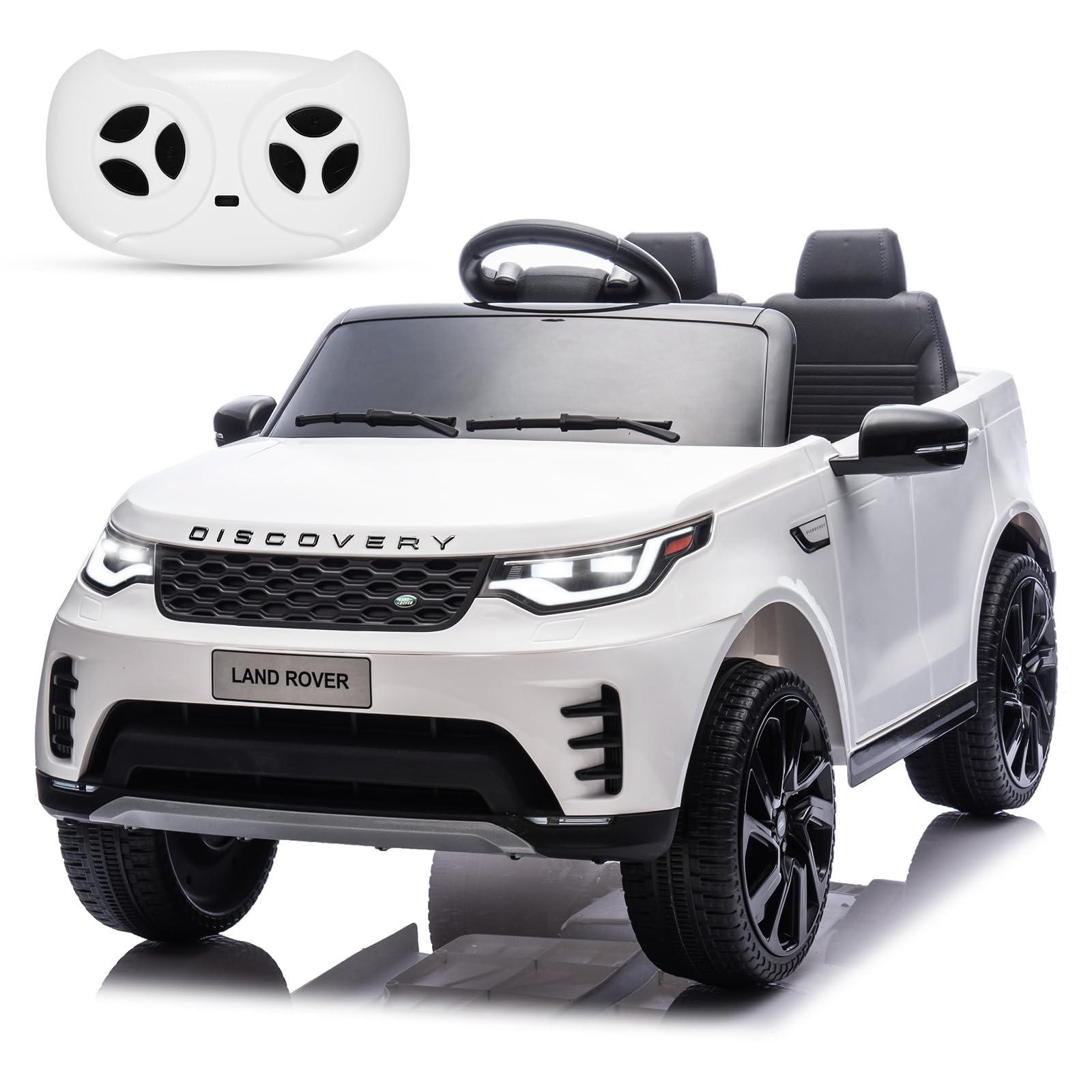 Qeetex Official Land Rover Velar 12V Kids Ride-On Car w/ Parent Remote ...