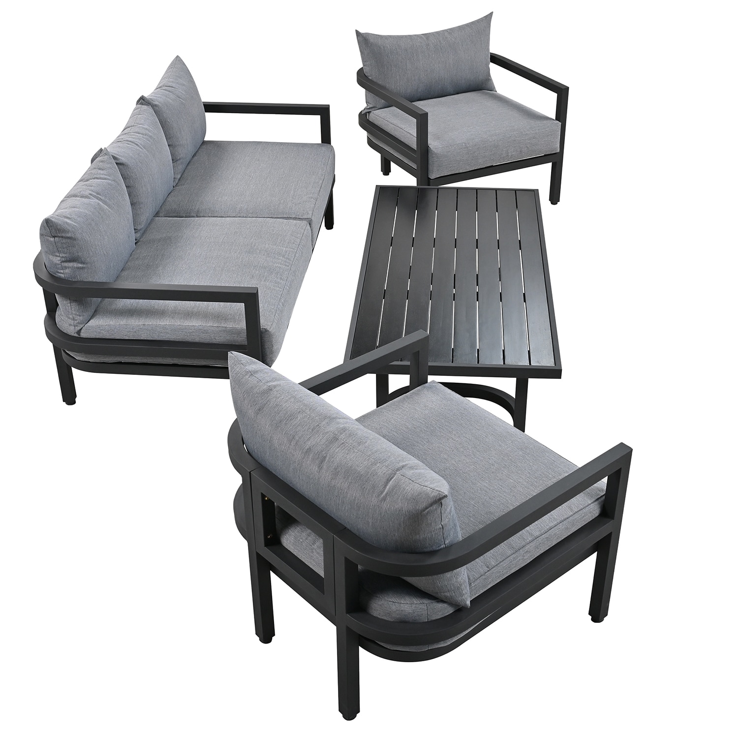 SINOFURN SYA020390GY Patio-Conversation-Sets - View #18