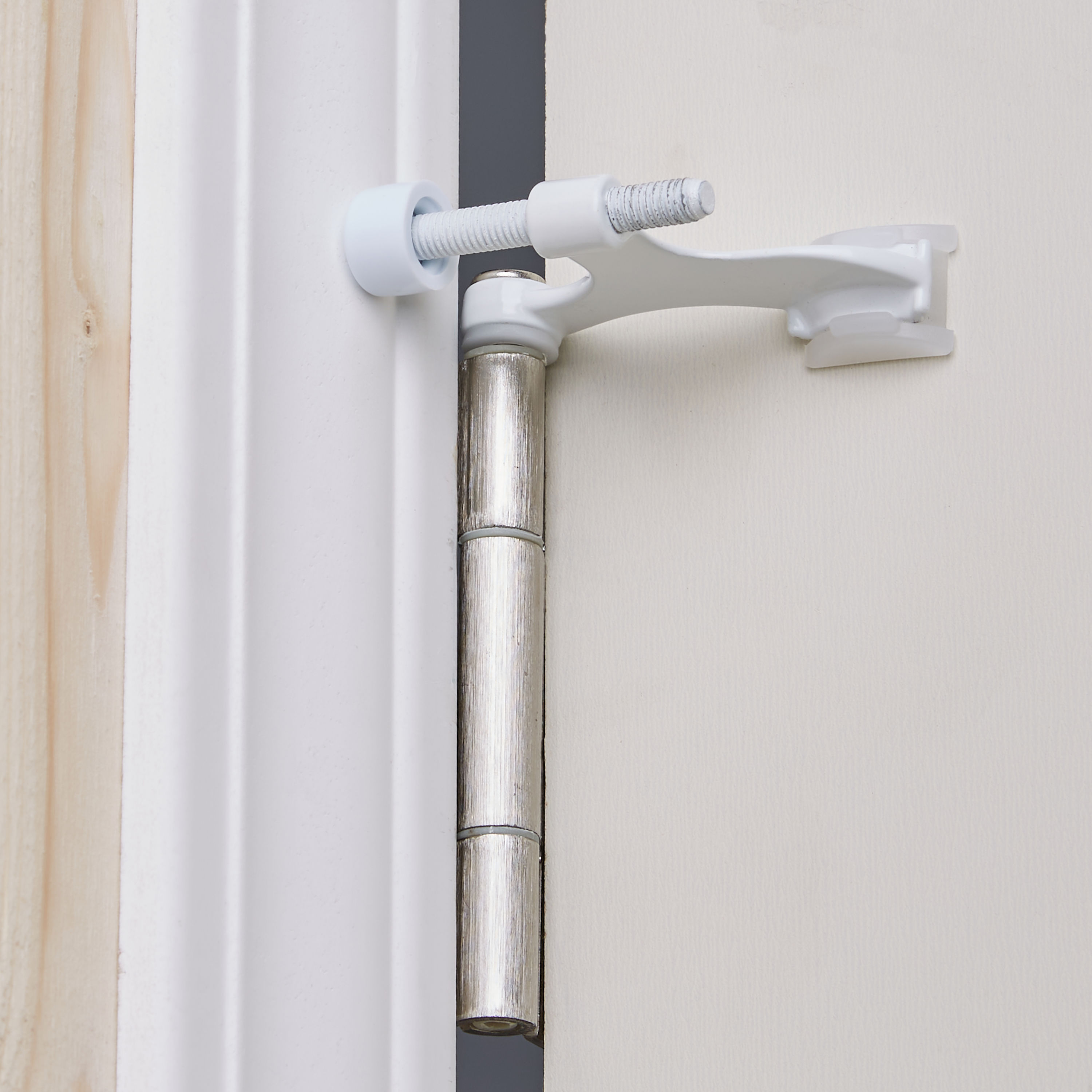 RELIABILT 2-3/5-in White Hinge Pin Door Stop in the Door Stops