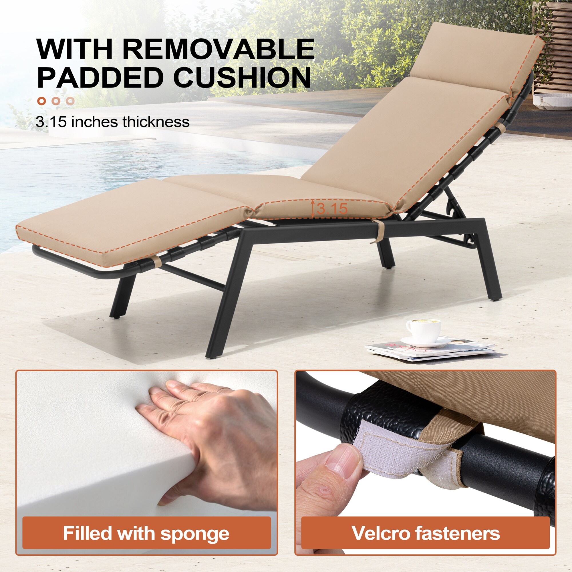 Crestlive Products CL-LG029BEI-2 Patio-Chairs - View #6
