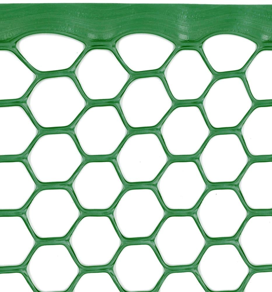 Green Plastic Mesh Net For Balcony  5 Metre x 400mm Roll - The Mesh Company