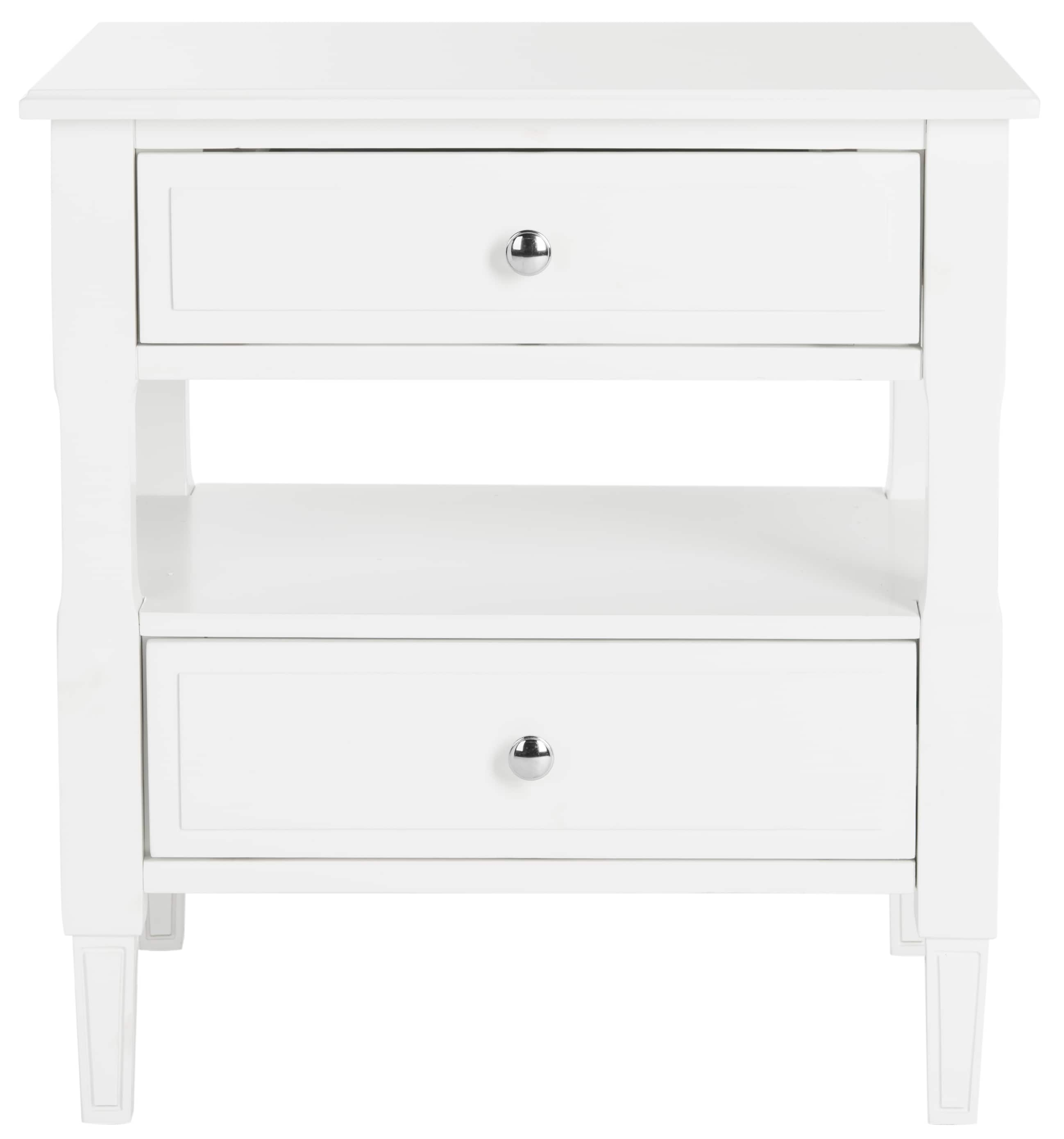 safavieh jenson two drawer night stand