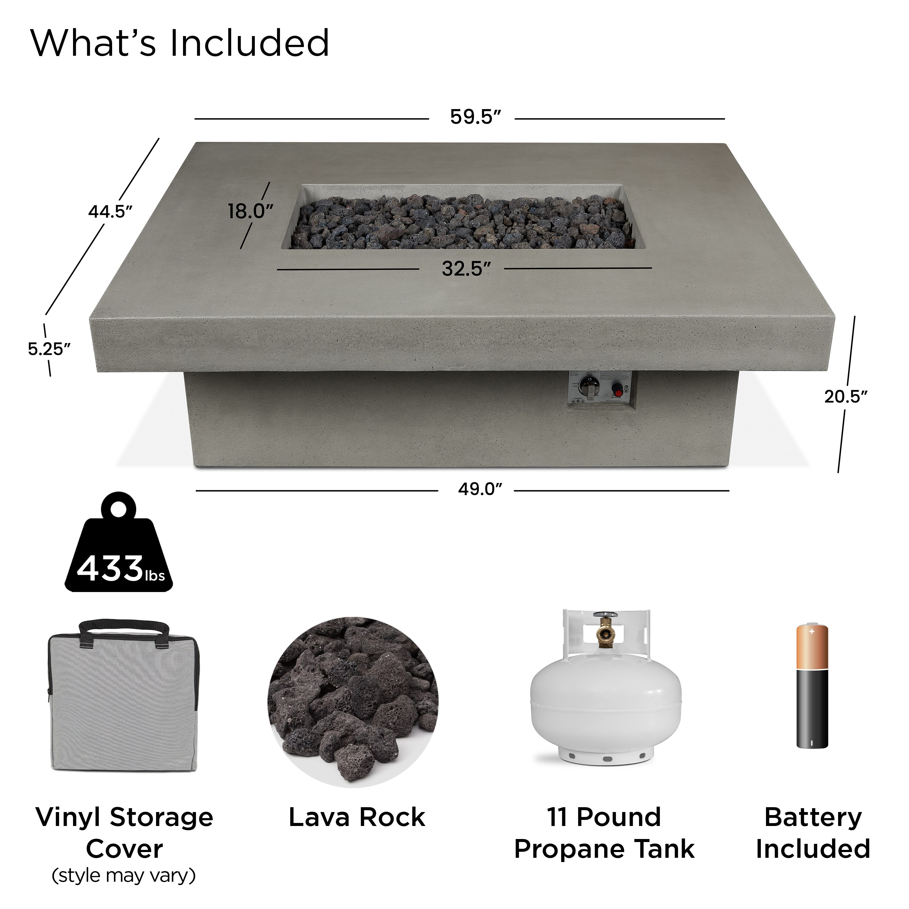 Jensen Co. 1586LP-ASH Outdoor-Gas-Firepits - View #6