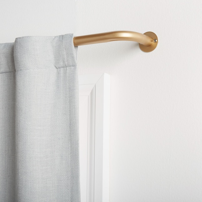 Curtain Rod In The Rods, Wrap Around Shower Curtain Rods