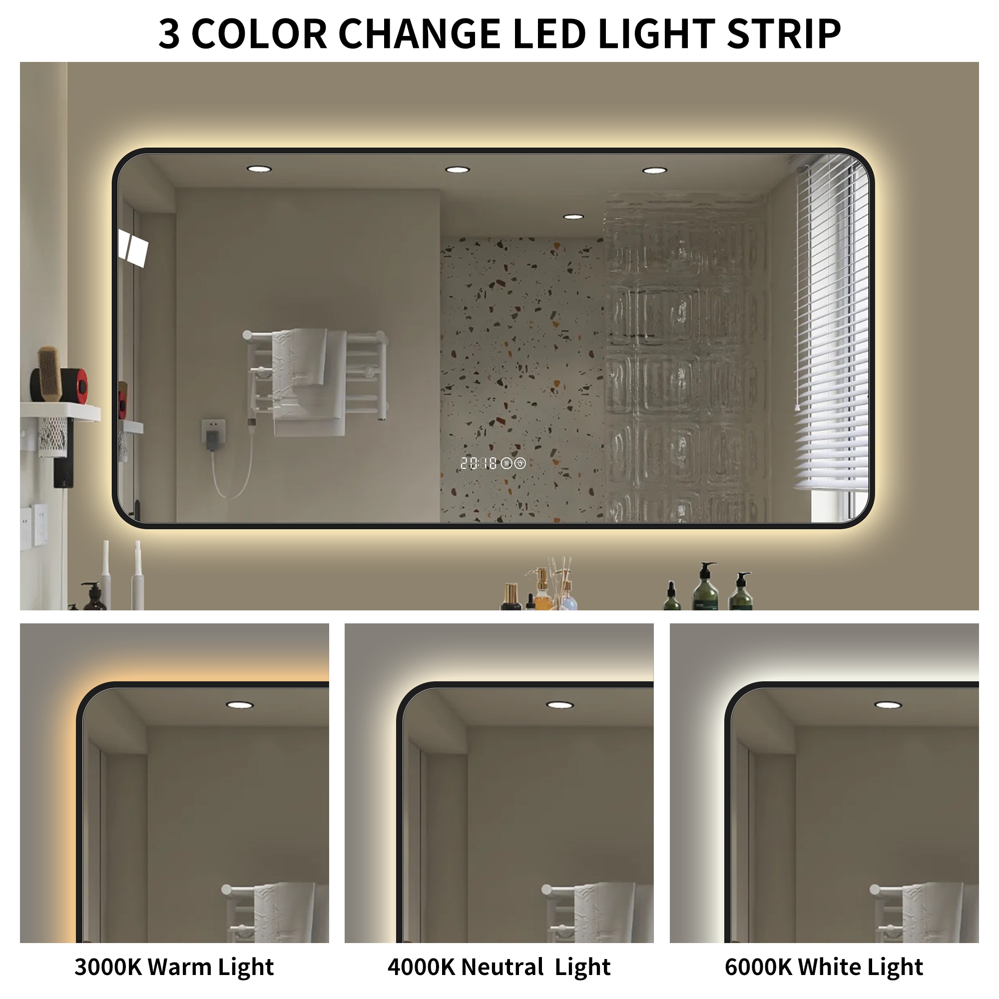 Vanityfus VF-LH-42468 Framed-Bath-Mirrors - View #5