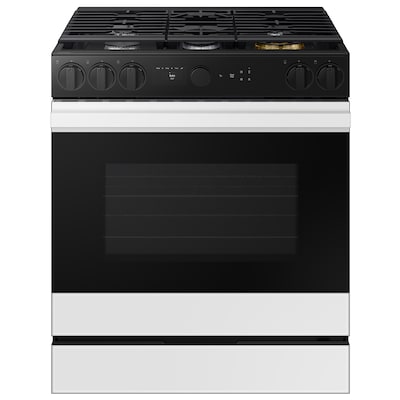 Samsung White Gas Ranges at Lowes.com