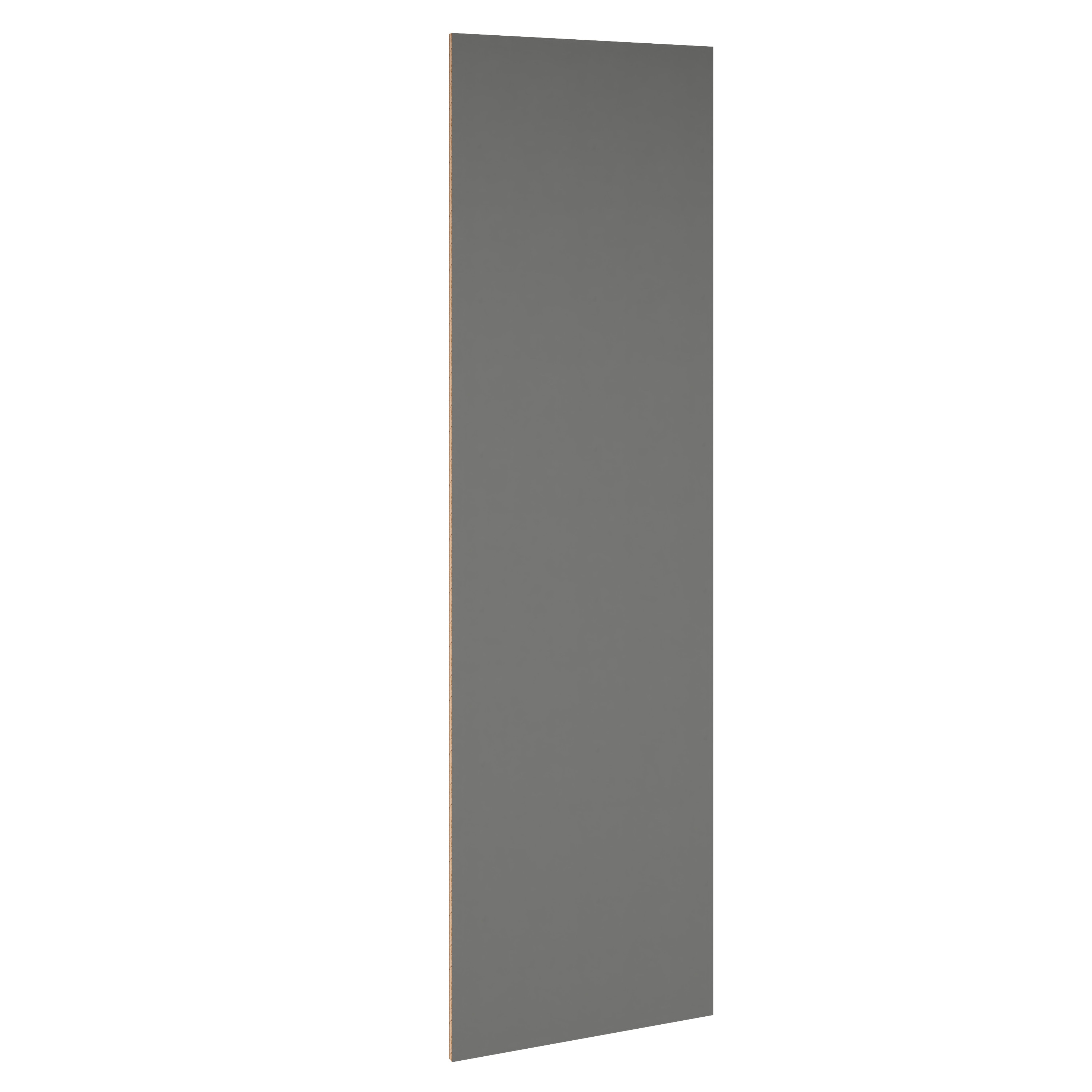 Diamond Express 313 TEP2484LAM Cabinet End Panel 24-in W x 84-in H x 0.75-in D Moonstone Gray Painted (Pantry Cabinet End Panel)