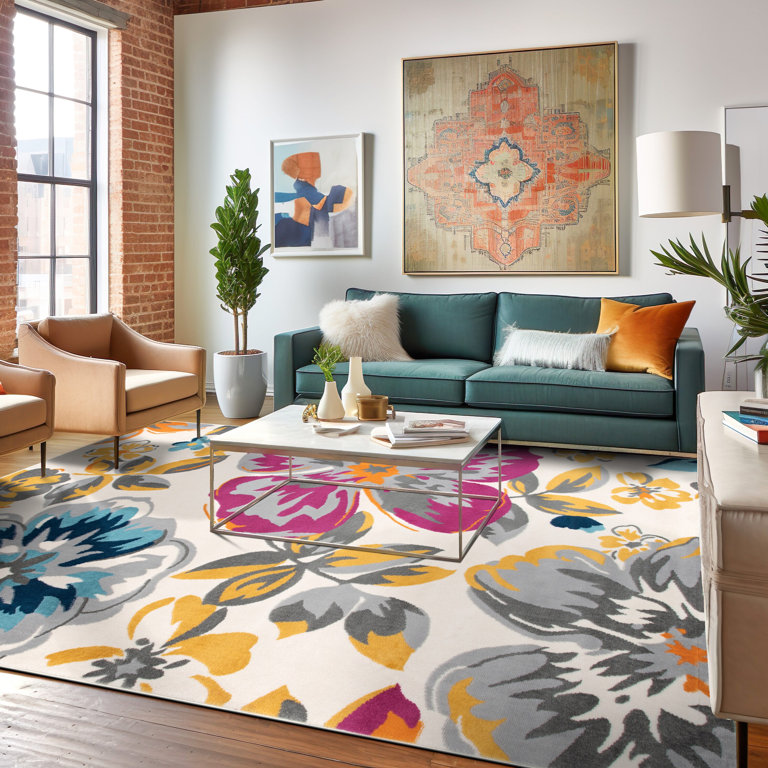 World Rug Gallery 9098MULTI5X7 rugs - View #7