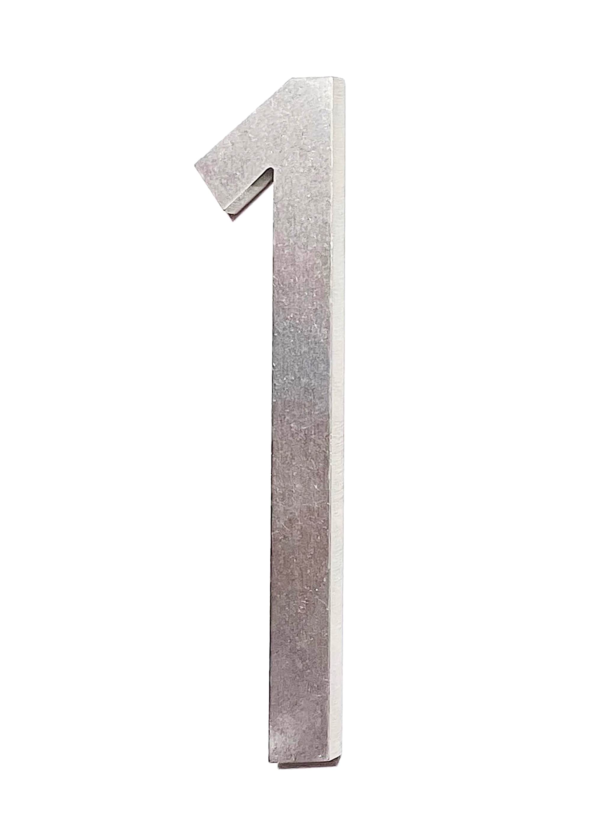 Spira Mailbox SPA-N001SS 4-in Brushed stainless steel Number 1
