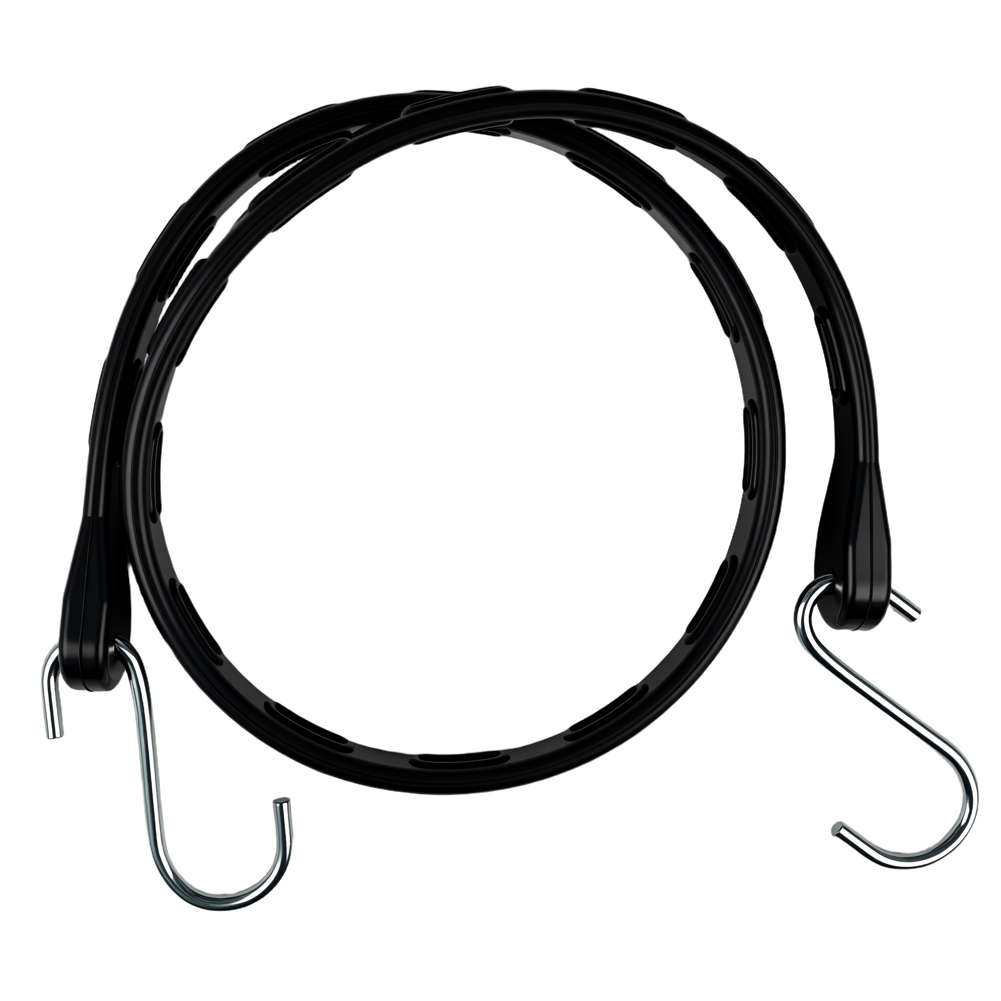 Project Source Assorted Length Adjustable Tarp Strap Bungee Cord with Hooks