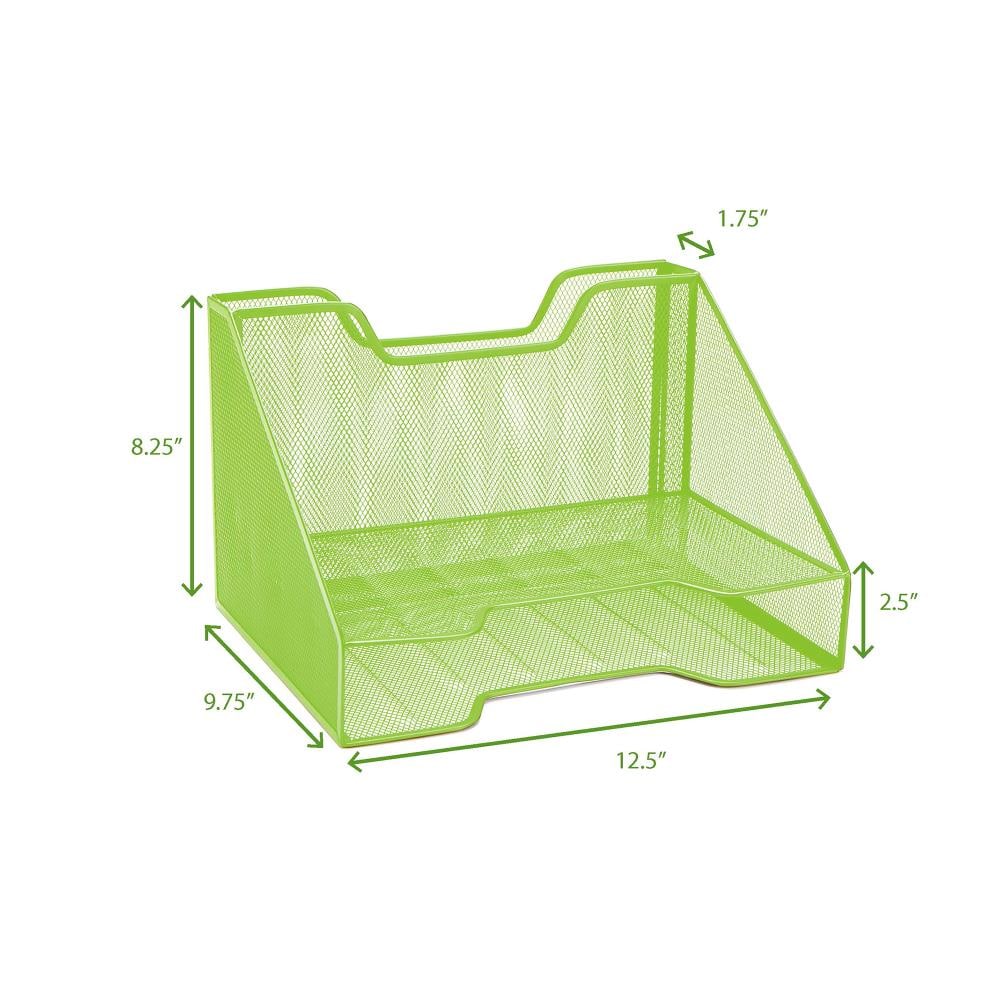 Mind Reader MESHBOX3-GRN Desktop-Organizers - View #8