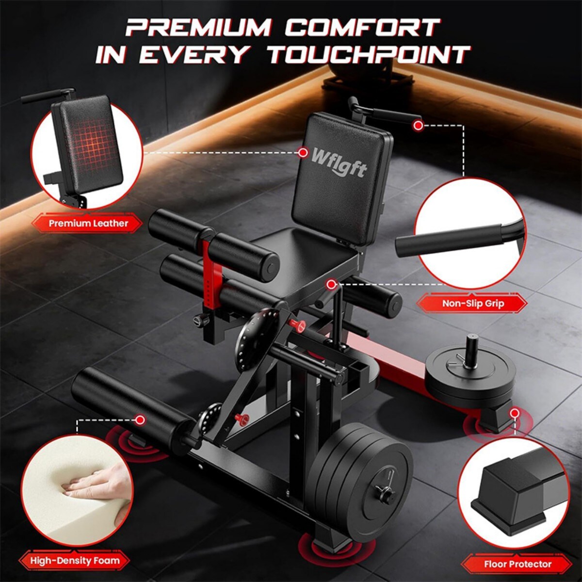 pooboo P45001 Lat-Pull-Down-Machines - View #6