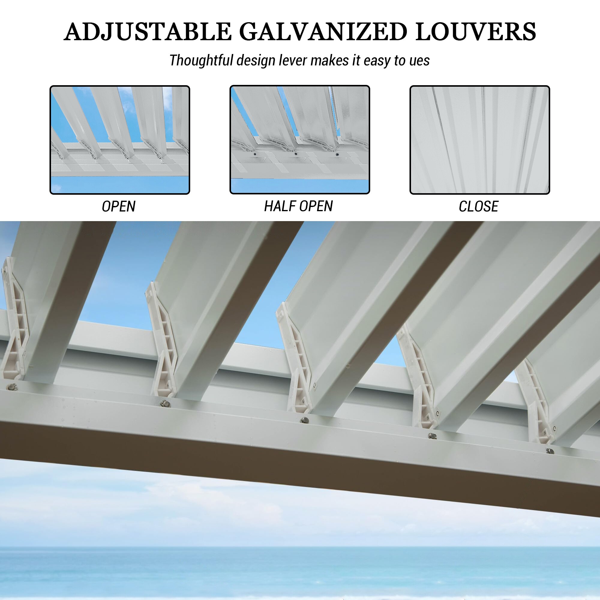 Mondawe MO-SB521A Pergolas-2 - View #6