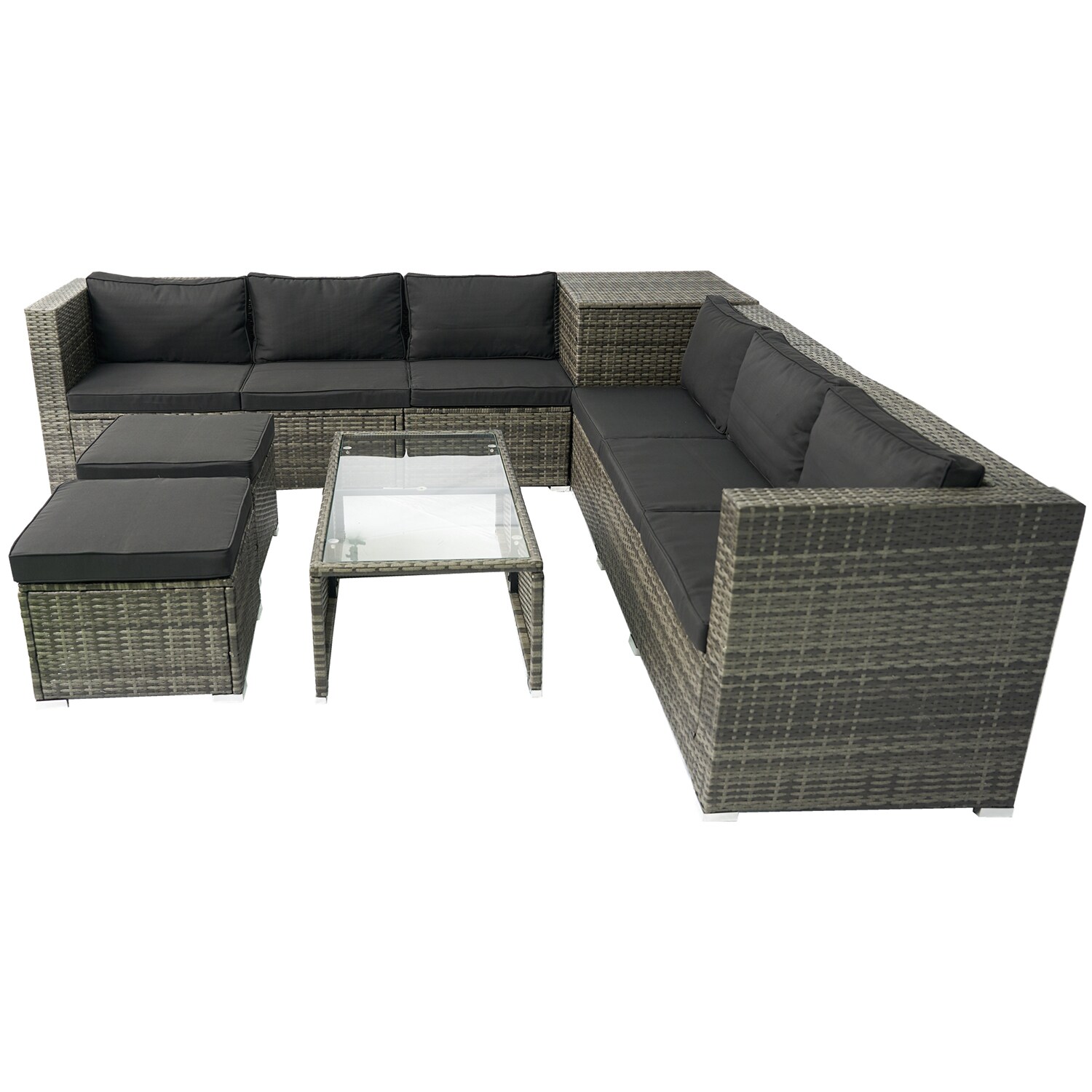 SINOFURN SYA020230WT Patio-Sofas-Daybeds - View #2