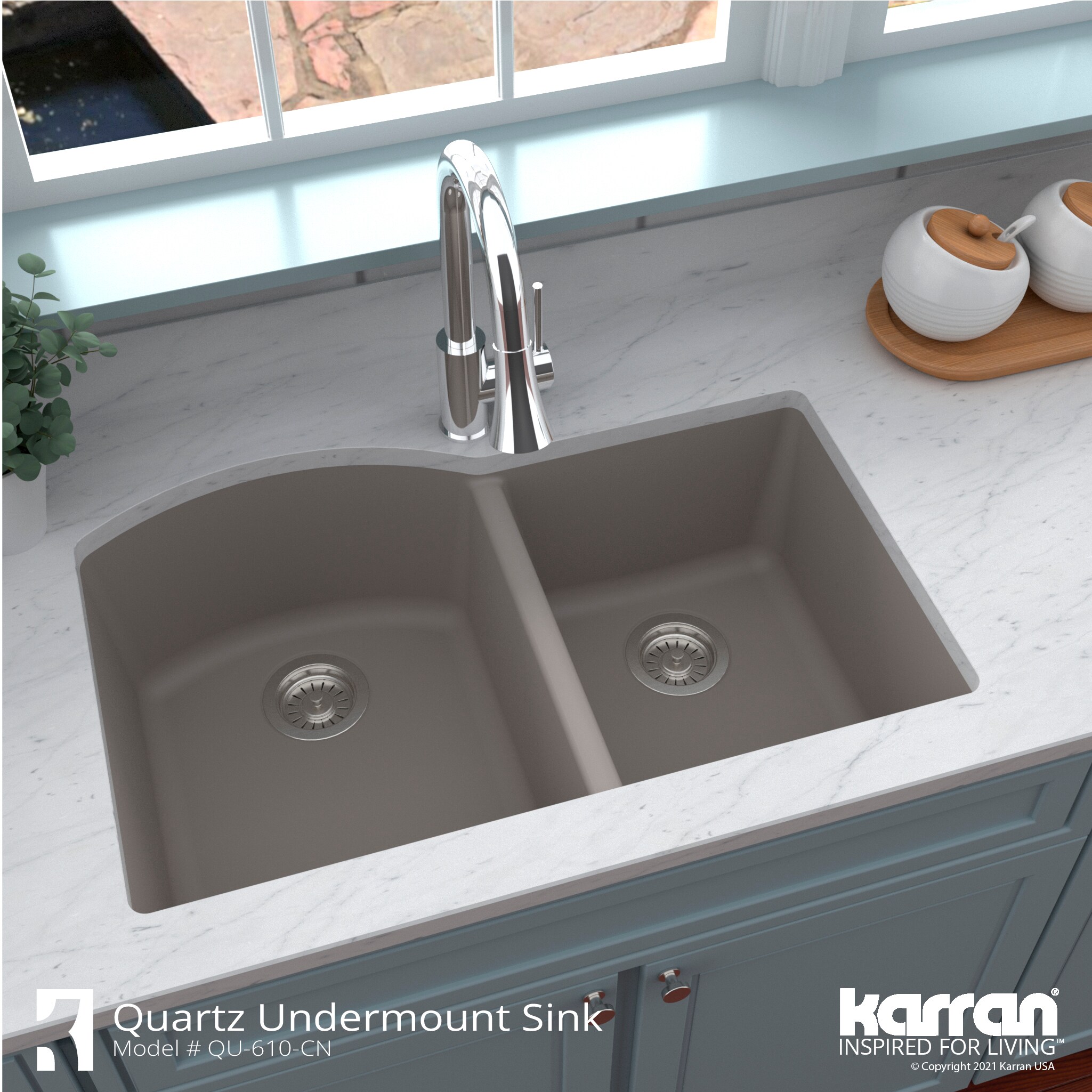 Karran QU-610-CN Kitchen-Sinks - View #6