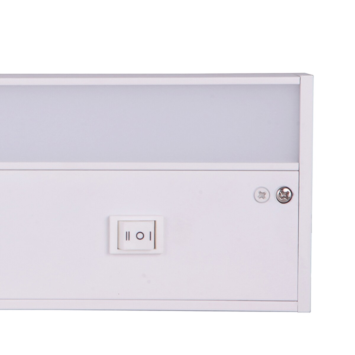 White Aluminum 18" LED Under Cabinet Light Bar