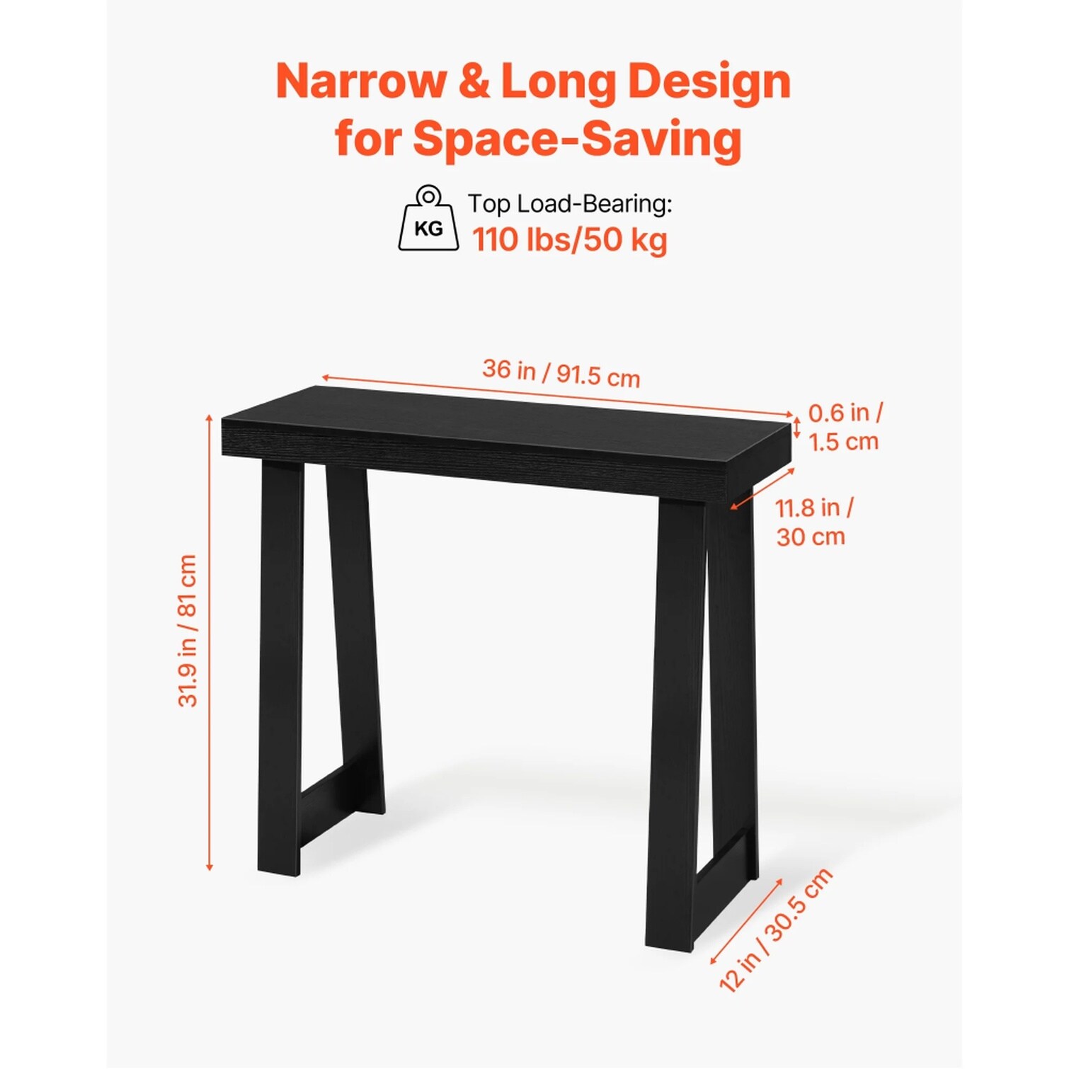BBabe OR80JL9VTM23 Console-Sofa-Tables - View #3