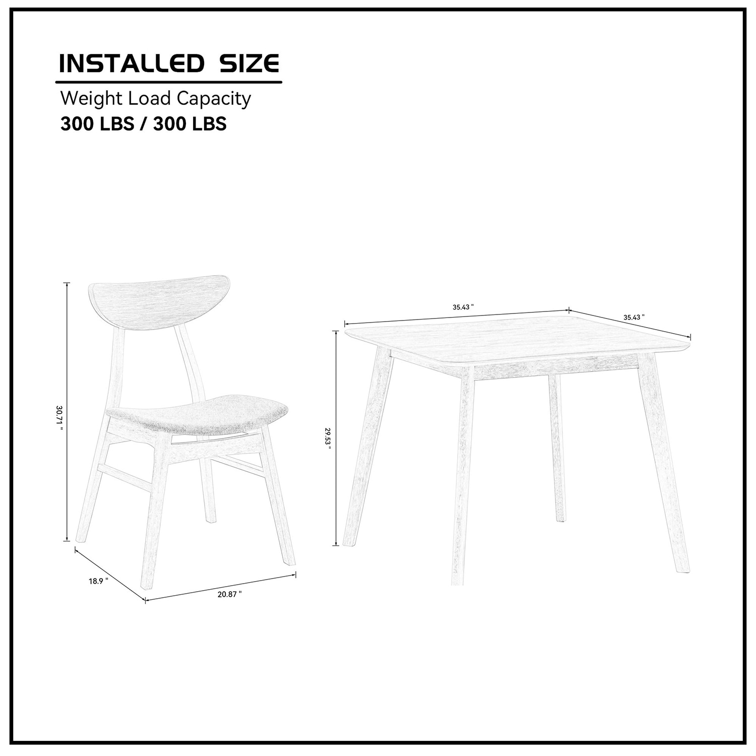 GZMR GM-W2534 Dining-Sets - View #8