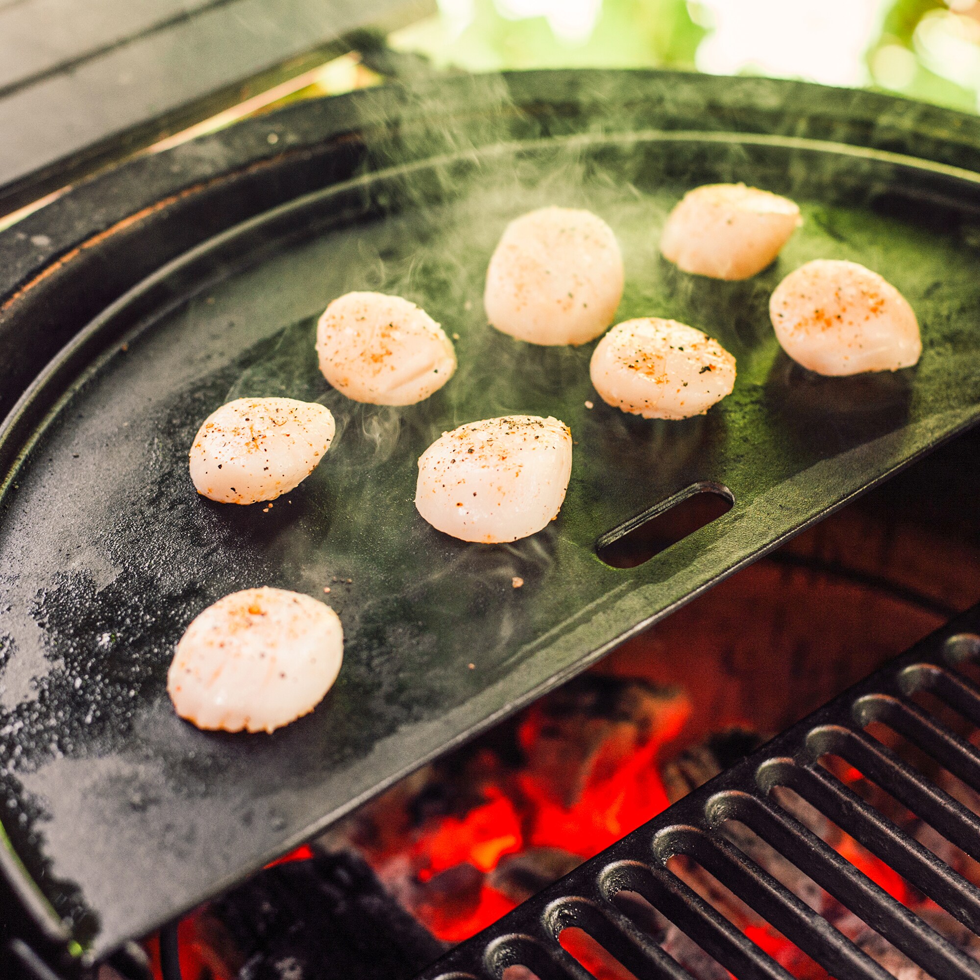 Kamado Joe KJ-HCIGRIDDLE Grill-Toppers - View #2