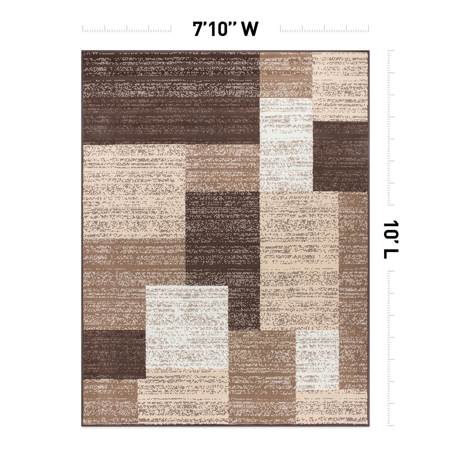 World Rug Gallery 3005BROWN8X10 rugs - View #2