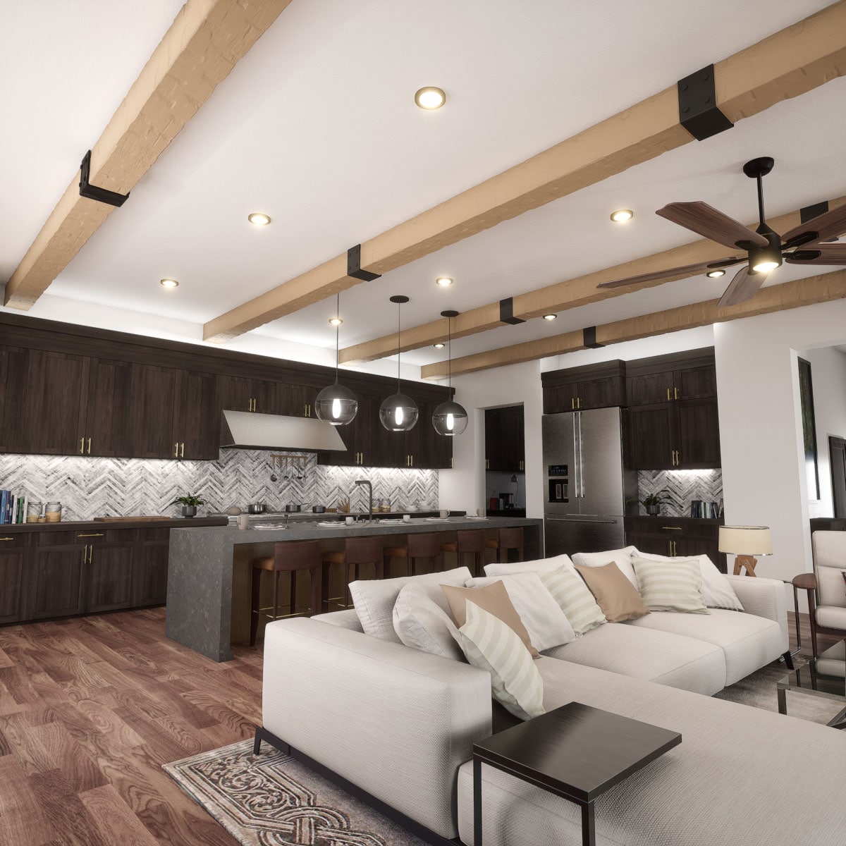 Ekena Millwork 2158999 Faux-Beams - View #8