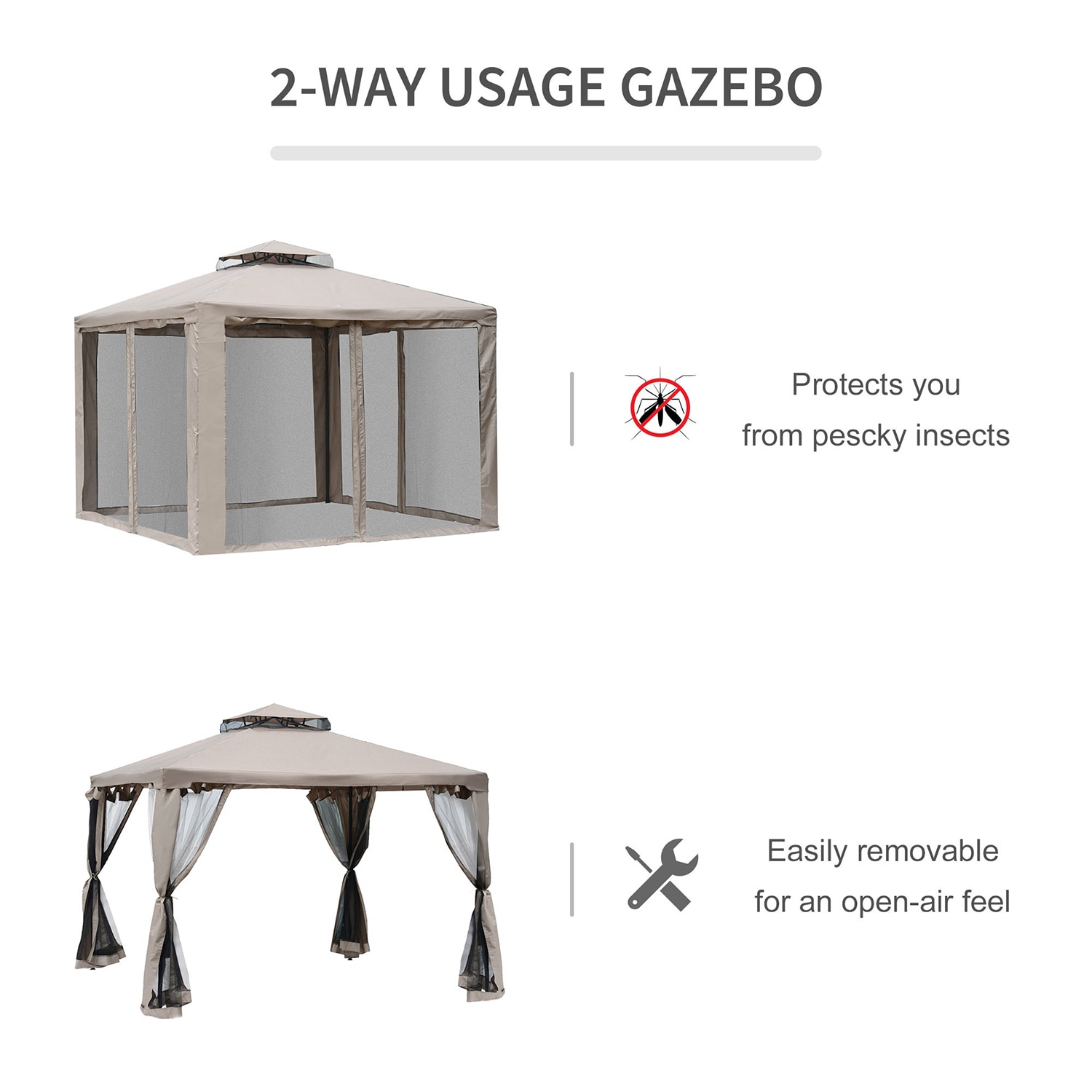 GZMR GZ-W4193834 Wood-Resin-Gazebos - View #4