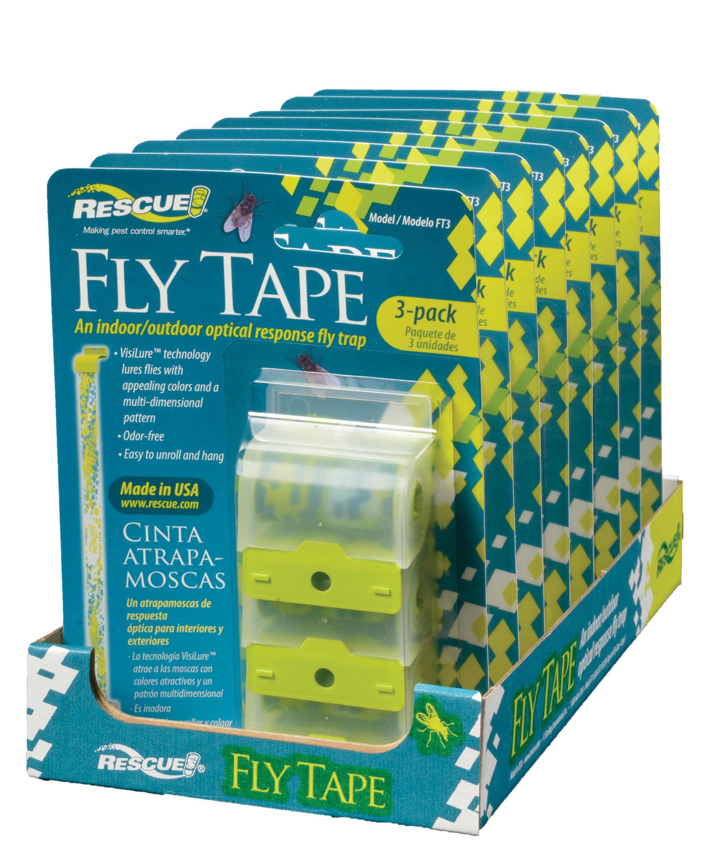 RESCUE! Rescue! Fly Tape Indoor/Outdoor (8-Pack) at