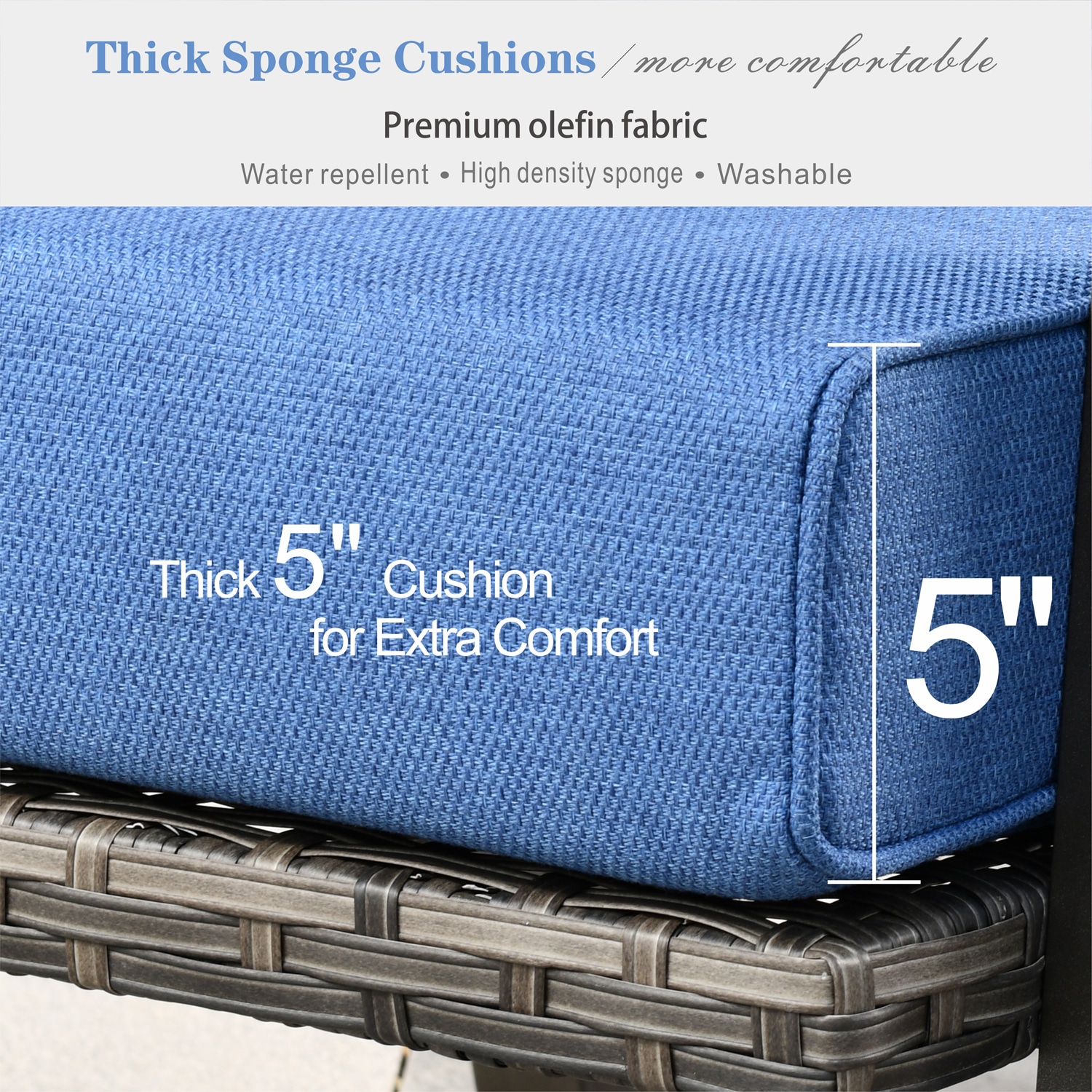Pouuin SHW50TE06 Patio-Conversation-Sets - View #8
