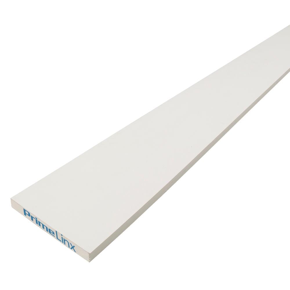PrimeLinx 240329 1-in x 6-in x 16-ft Primed Select S4S Radiata pine Softwood Board