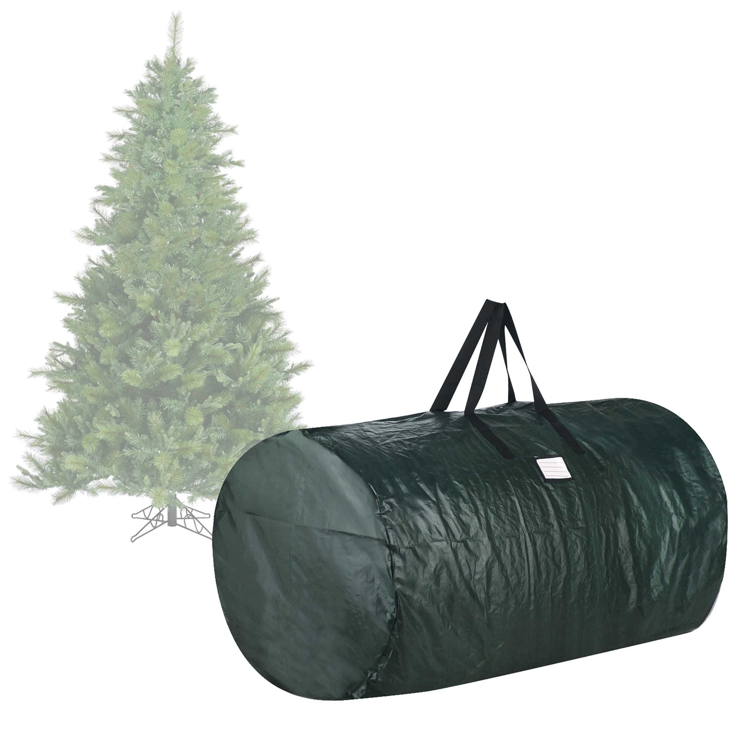 Hastings Home 7.5 ft. Christmas Tree Storage Bag Green