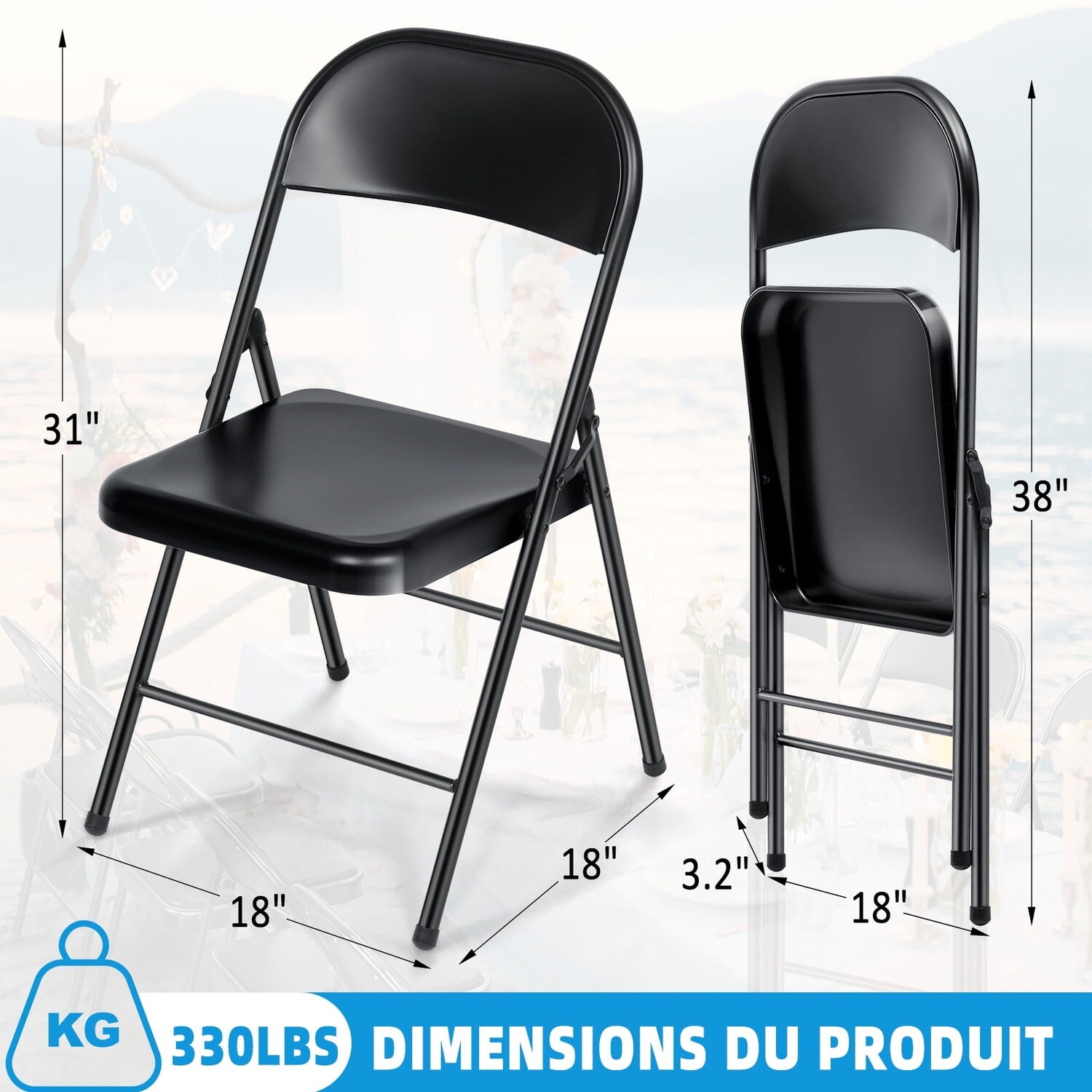 SUGIFT LW102SUGZY0041 Folding-Chairs - View #7
