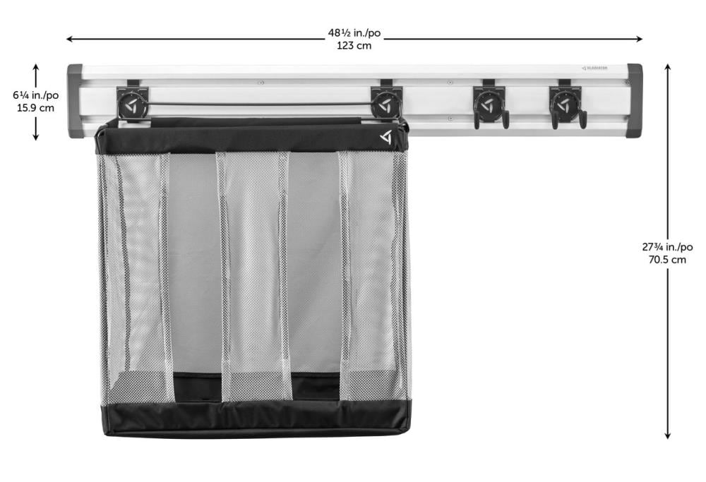 Gladiator GAKT48SLGY Garage-Storage-Rail-Sys-Acc - View #2