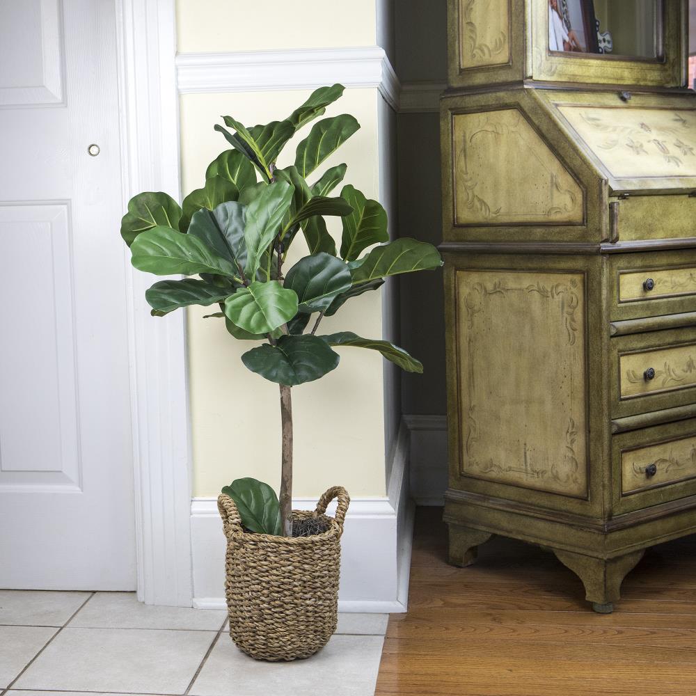 LCG 30-in Green Indoor Fiddle Leaf Artificial Plant 18TFP44X at Lowes.com