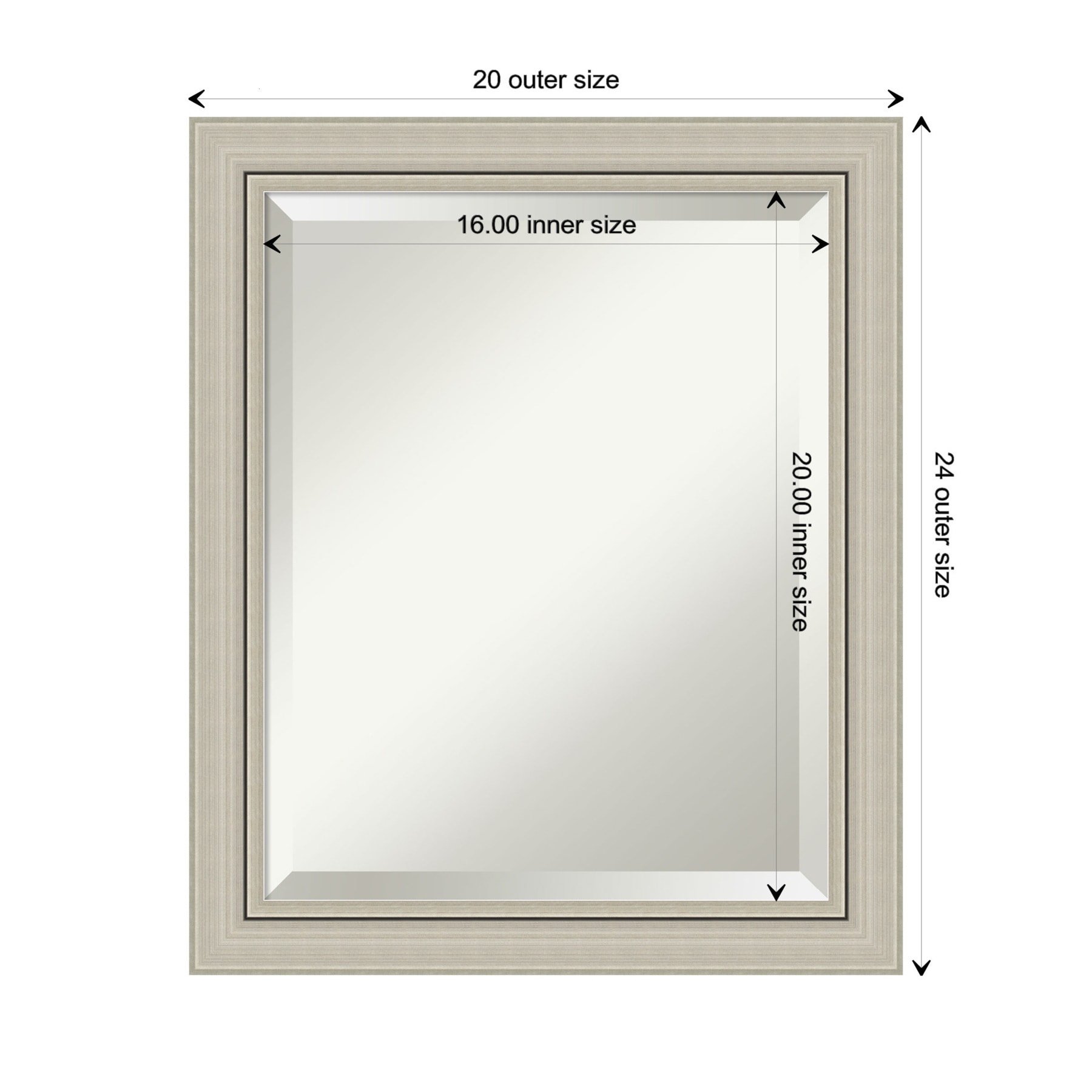 Amanti Art DSW3942000 Framed-Bath-Mirrors - View #4